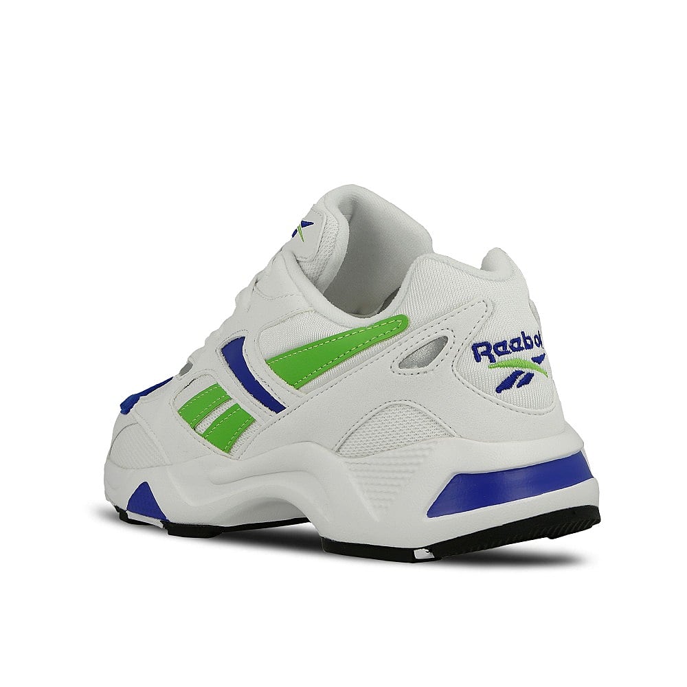 Reebok wmns aztrek 96 White-Cobalt-Semi Solid Grey Sneakers Material | Overkill