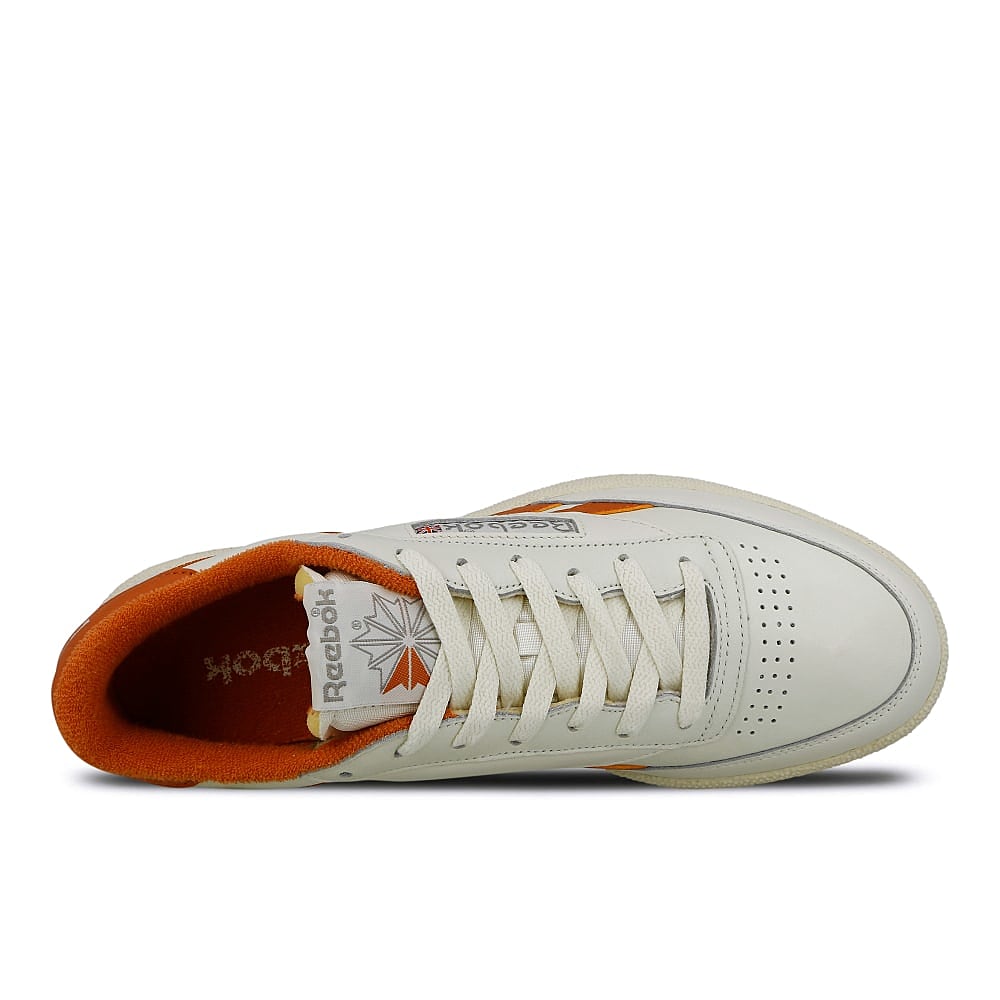 Reebok club c revenge mu Chalk-Mars Dust-White-Grey Low Top Sneakers Detailfoto | Overkill