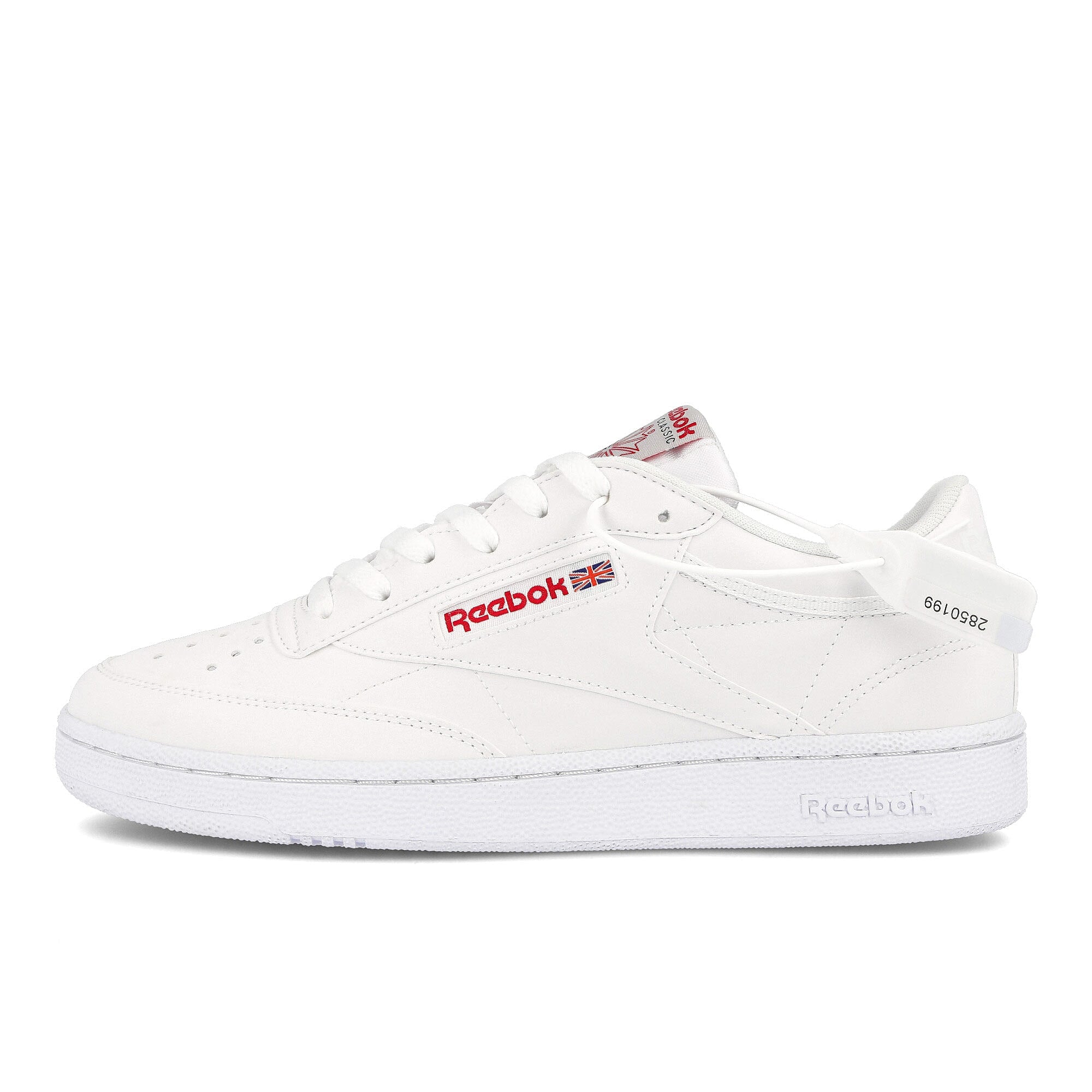 Reebok club c 85 mu White / Skull Grey / Red / Black DV7240 | Overkill
