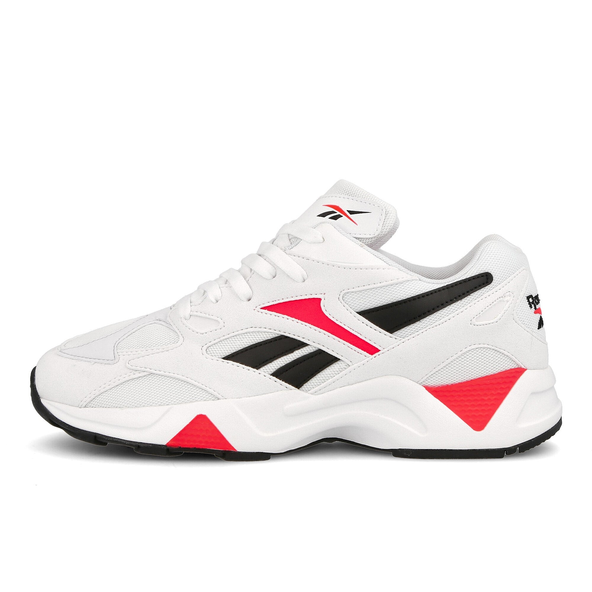 Reebok aztrek 96 White / Porcelain / Neon Red Sneakers DV7249 | Overkill