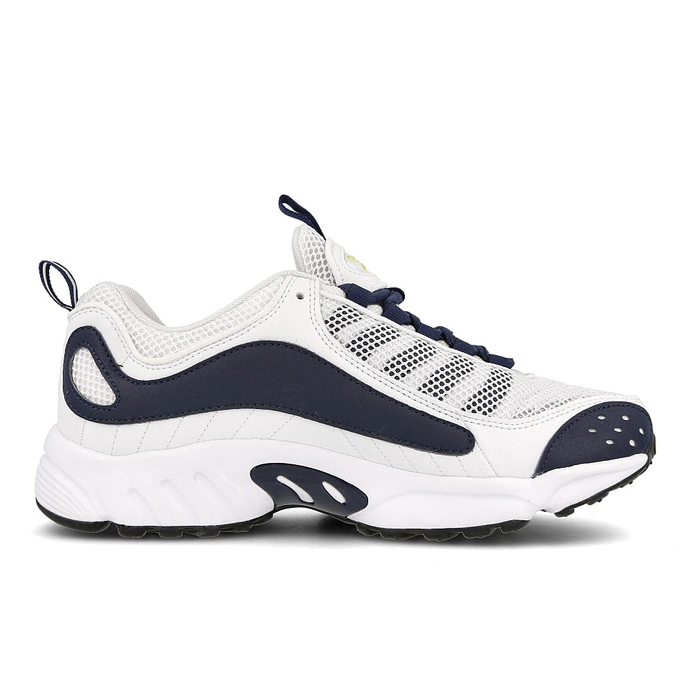 Reebok daytona dmx ii White-Conavy-Black Low Top Sneakers Silhouette | Overkill