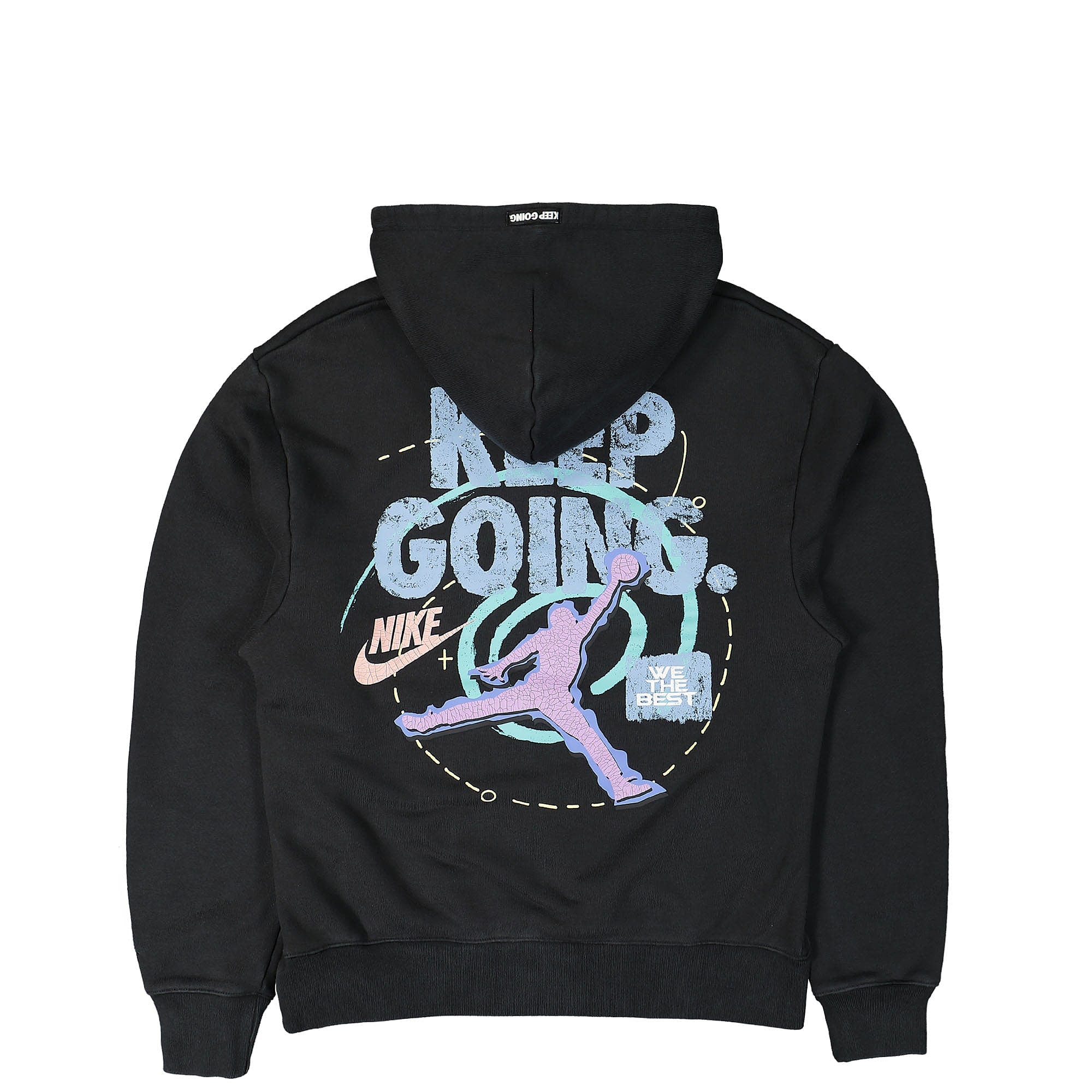 Jordan DJ Khaled x Air Jordan DJK Hoodie Off Noir Hoodies Close-up | Overkill