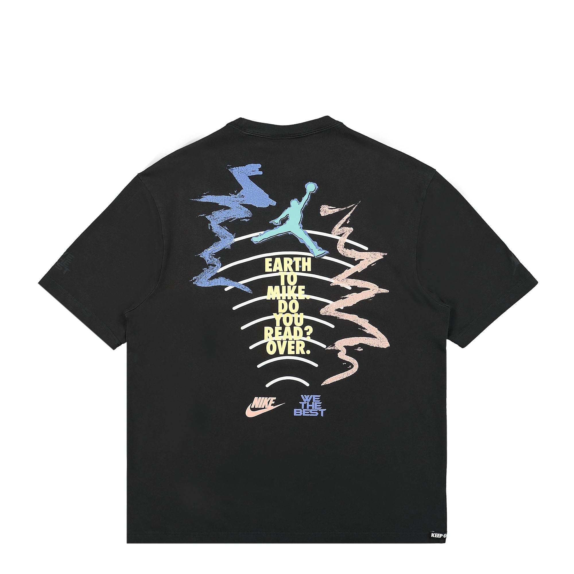 Jordan DJ Khaled x Jordan Tee Off- Noir T-Shirts Close-up | Overkill