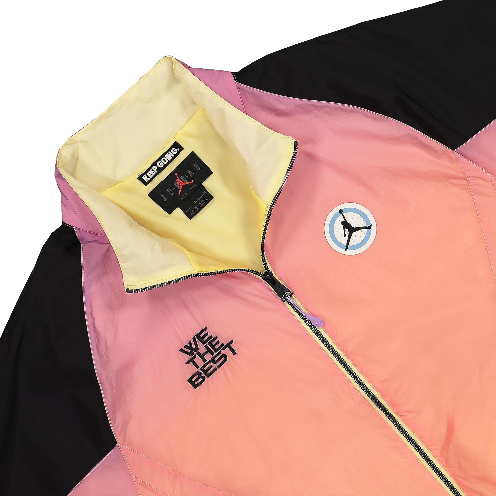 Jordan Jacket Bicycle Yellow / Violet Star / Black Jackets Close-up | Overkill