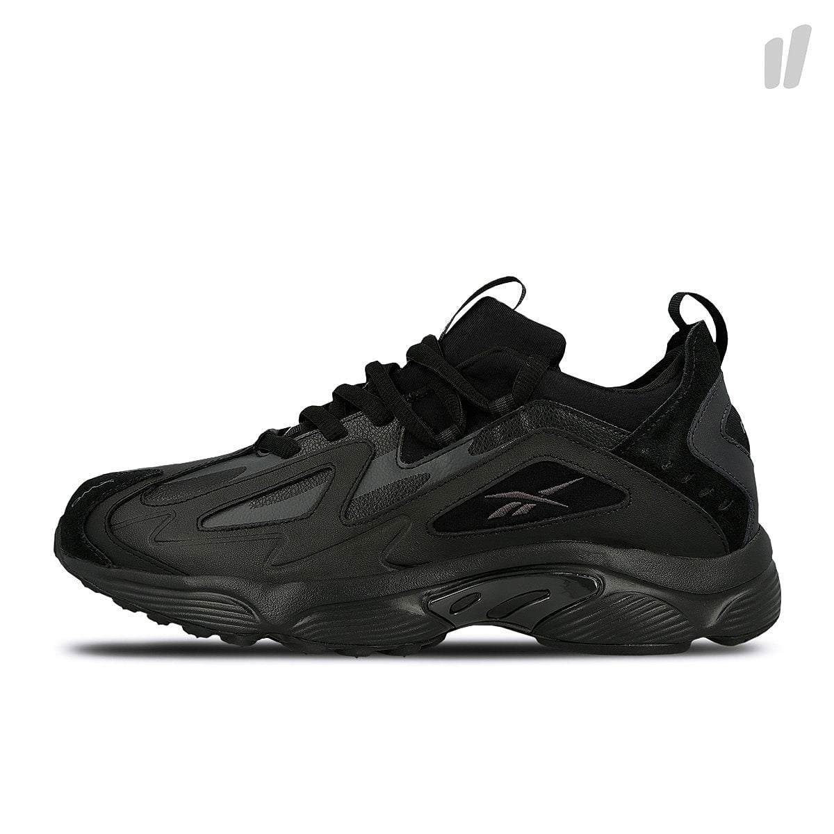Reebok dmx series 1200 lt Black-True Grey Low Top Sneakers DV7536 | Overkill