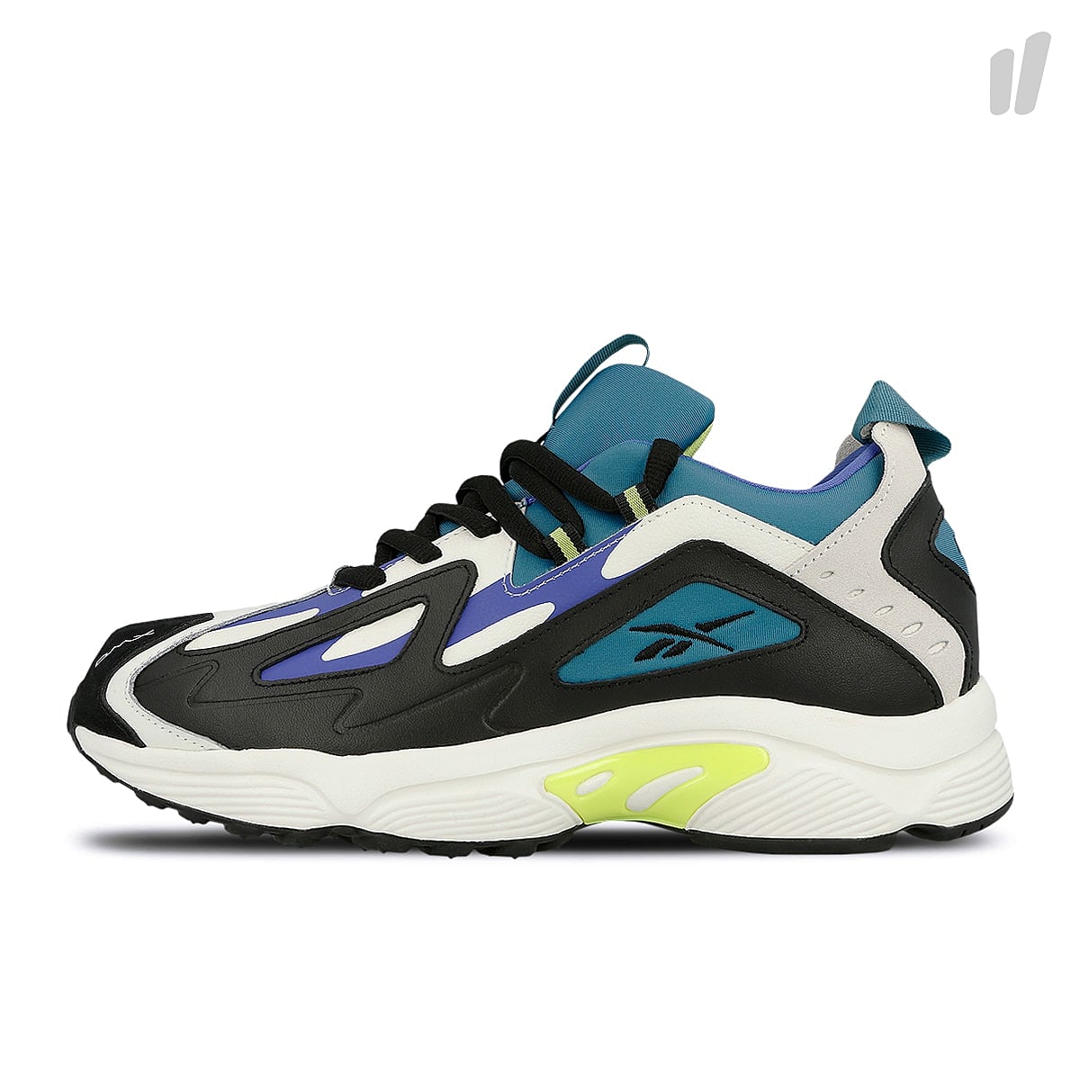 Reebok dmx series 1200 lt Mineral Mist / Classic White / Lime Sneakers DV7540 | Overkill