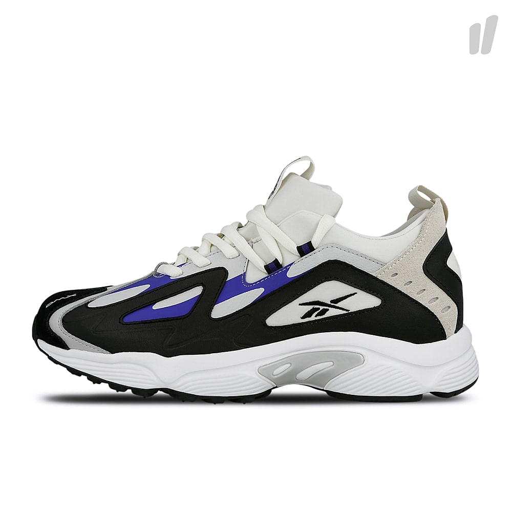 Reebok dmx series 1200 lt Chalk-Black-Ultima Purple Low Top Sneakers DV7542 | Overkill