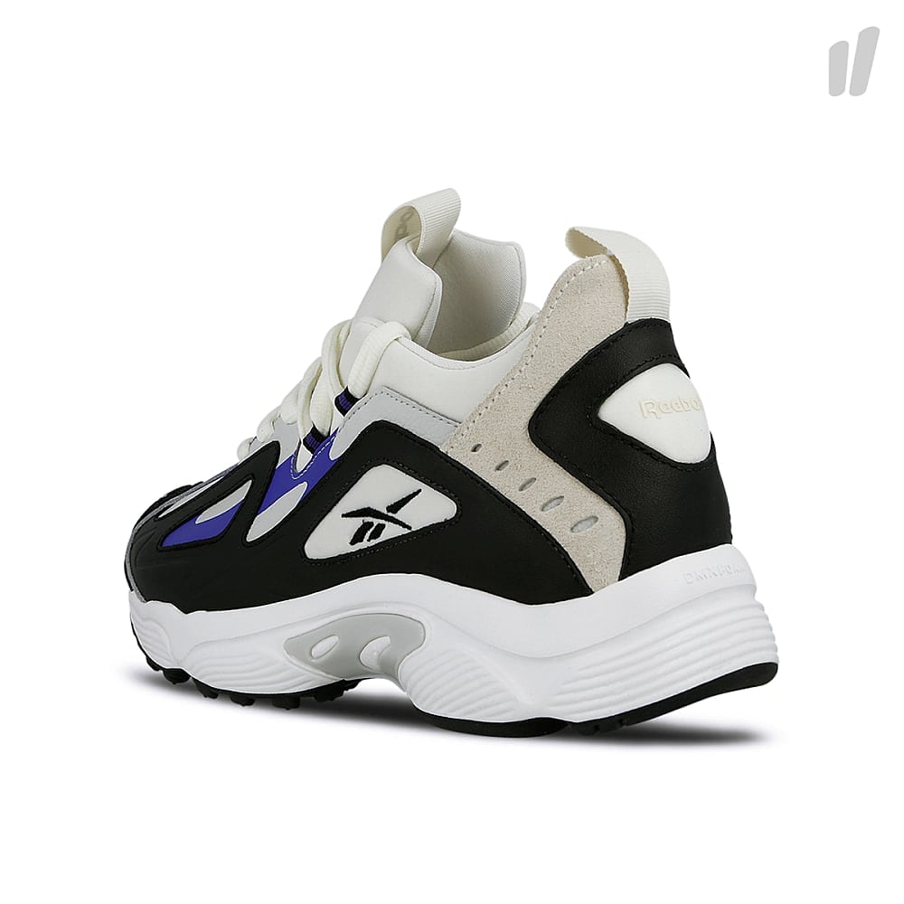 Reebok dmx series 1200 lt Chalk-Black-Ultima Purple Low Top Sneakers Material | Overkill