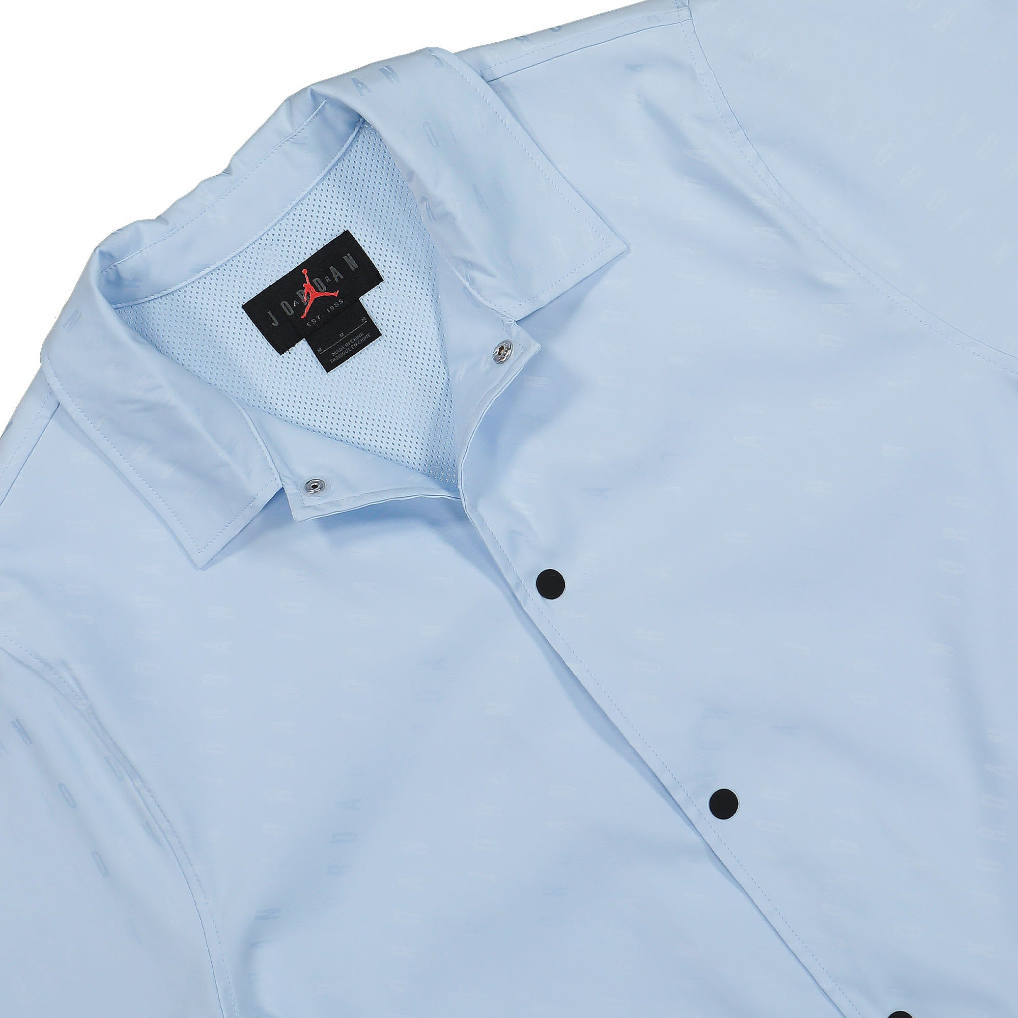 Jordan Air Jordan Essential Statement Coaches Jacket Ice Blue / Sail Jackets Close-up | Overkill