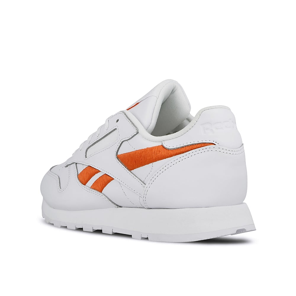 Reebok wmns classic leather White-Rosette Sneakers Material | Overkill