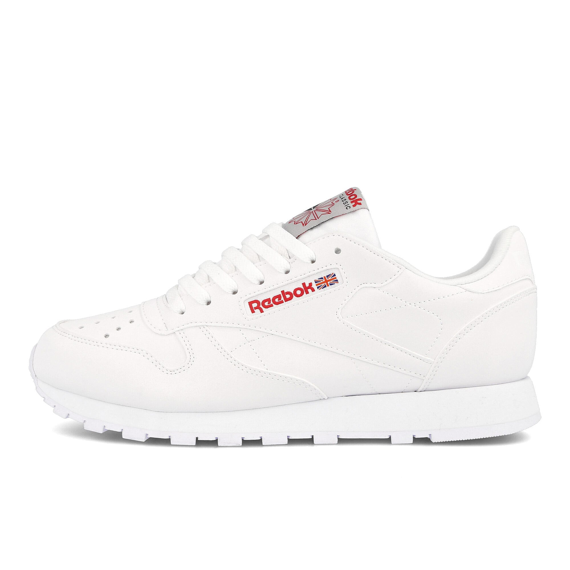Reebok classic leather mu White-Grey-Red-Black Low Top Sneakers DV8517 | Overkill