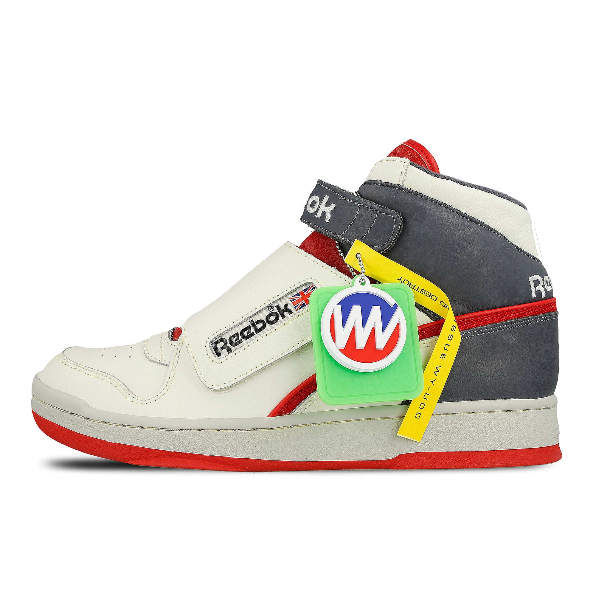 Reebok alien stomper bishop edition Scarlet-Snowy Grey-Castle Sneakers DV8578 | Overkill