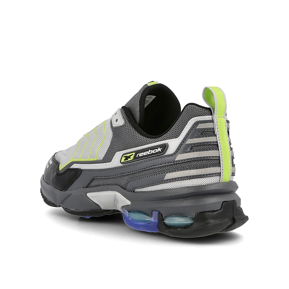 Reebok dmx6 mmi Grey-Skull Grey-Lime Sneakers Material | Overkill