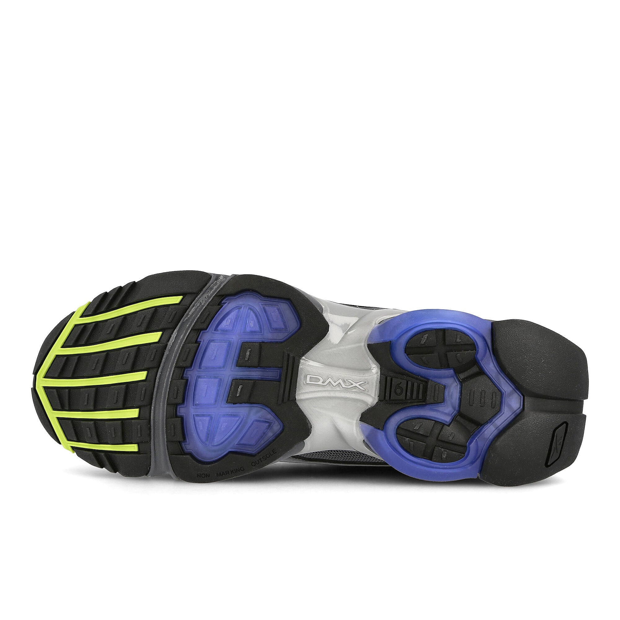 Reebok dmx6 mmi Grey-Skull Grey-Lime Sneakers Detail View 1 | Overkill