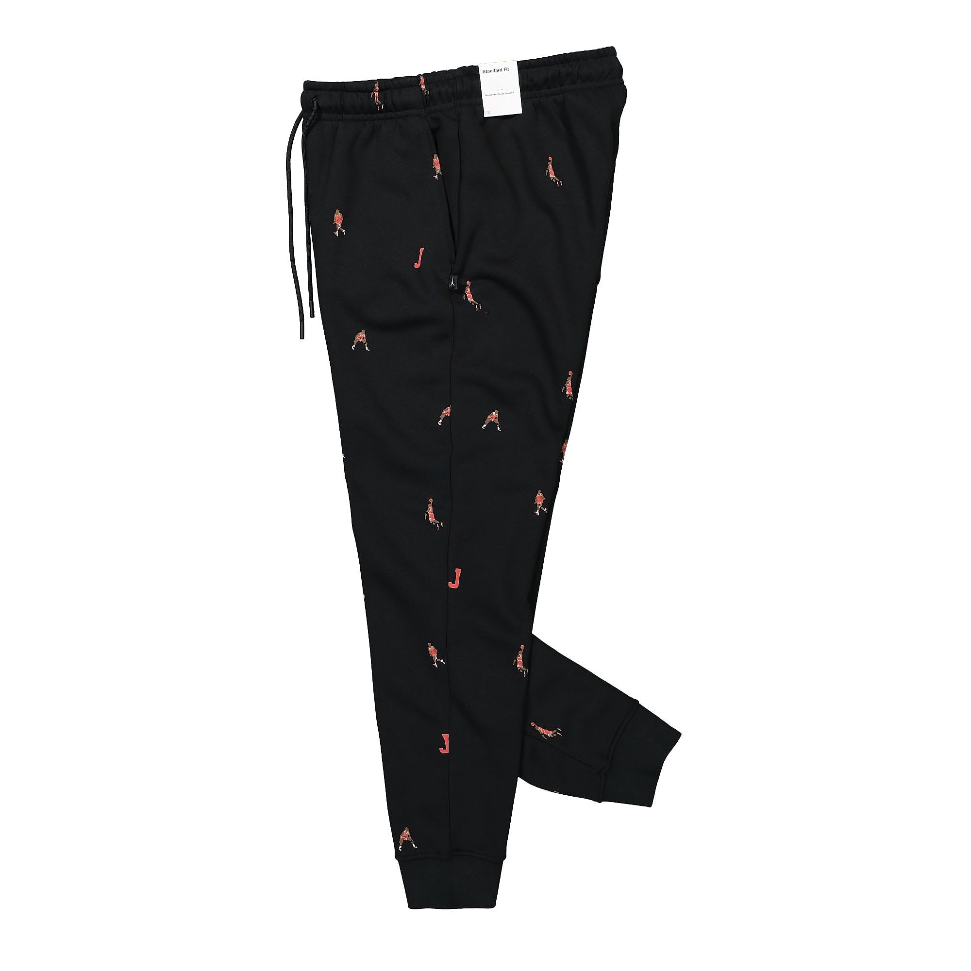 Jordan Air Jordan Essentials Holiday Fleece Pants Black Casual Pants Close-up | Overkill