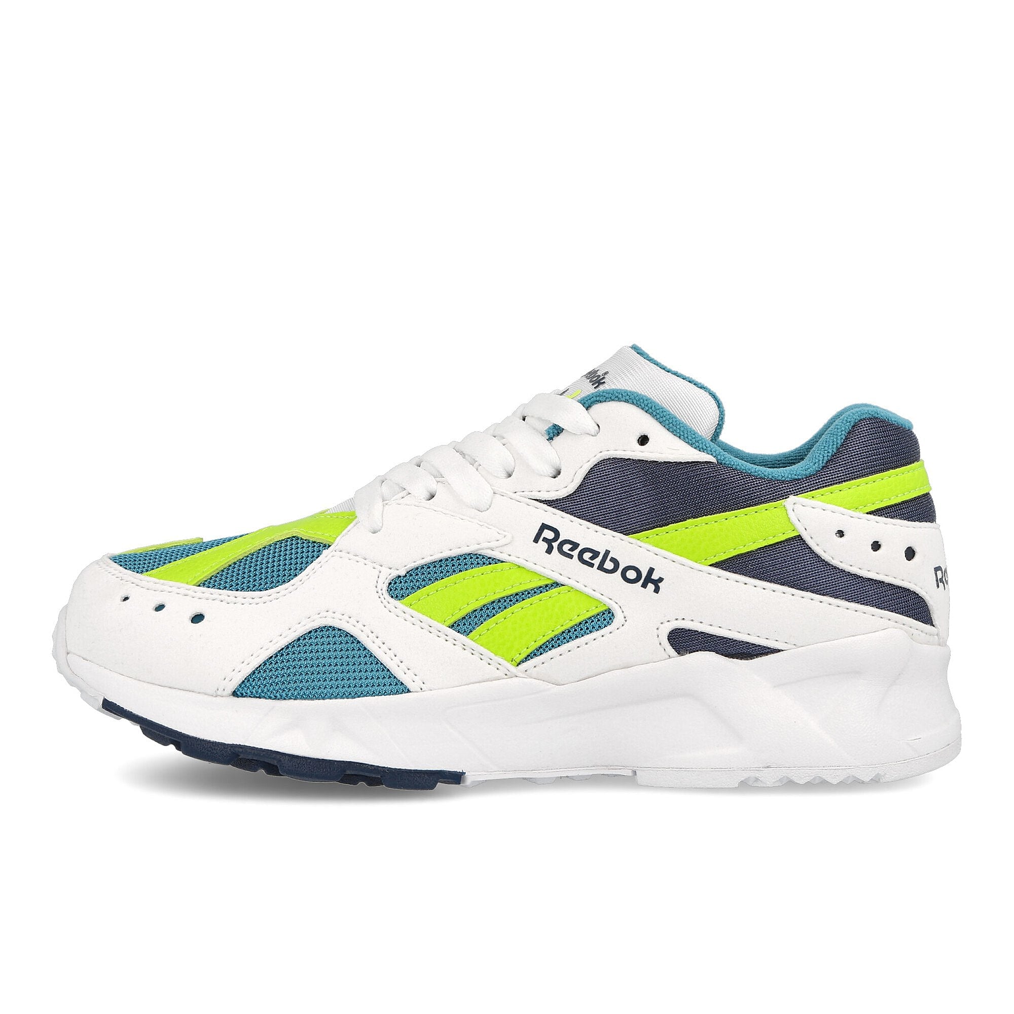 Reebok aztrek kids White-Heritage Navy-Mint Sneakers DV9567 | Overkill