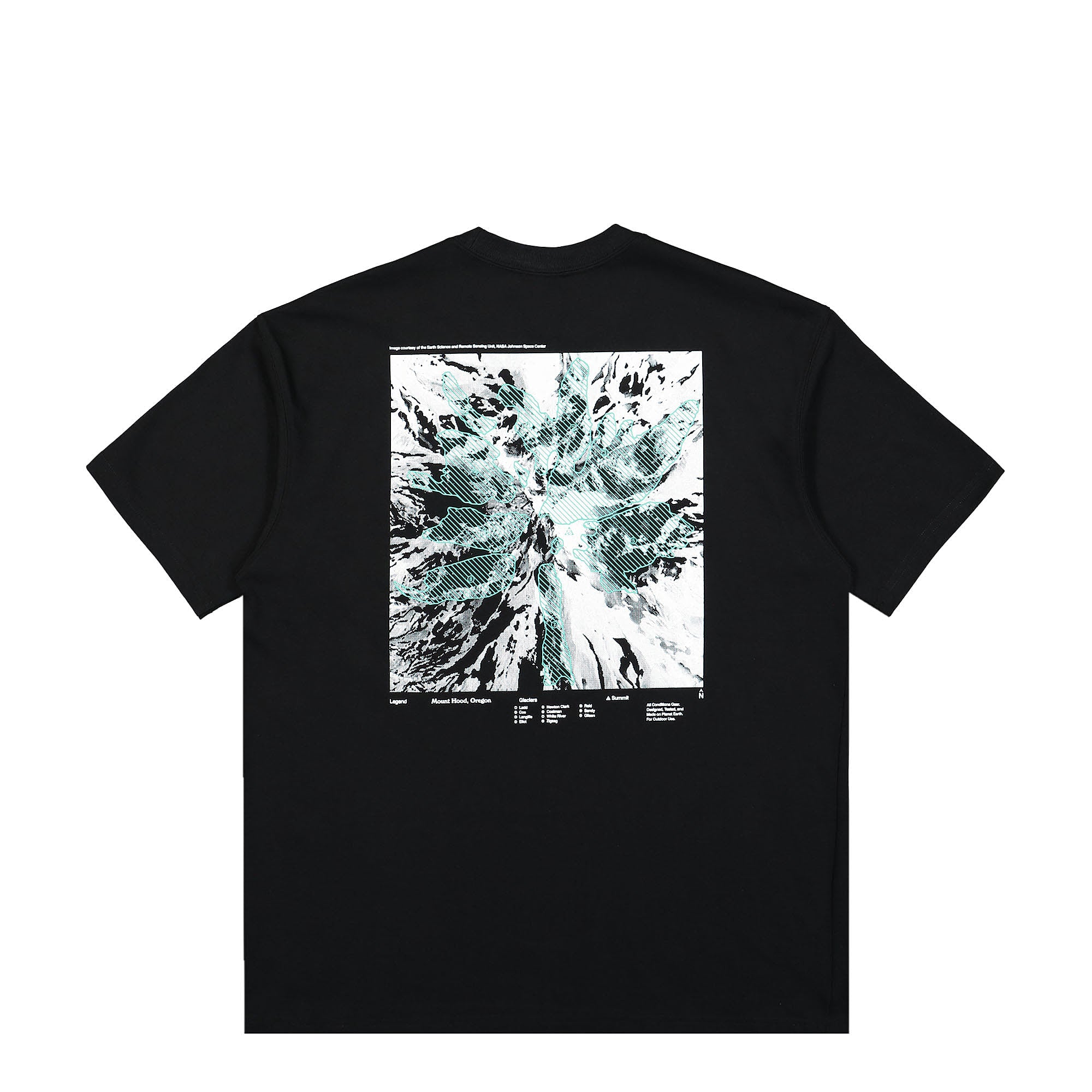 Nike NRG ACG Glacier Tee Black T-Shirts Close-up | Overkill
