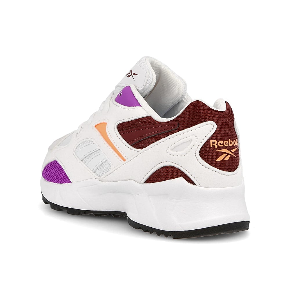 Reebok aztrek 96 kids White-Porcelain-Maroon Sneakers Material | Overkill