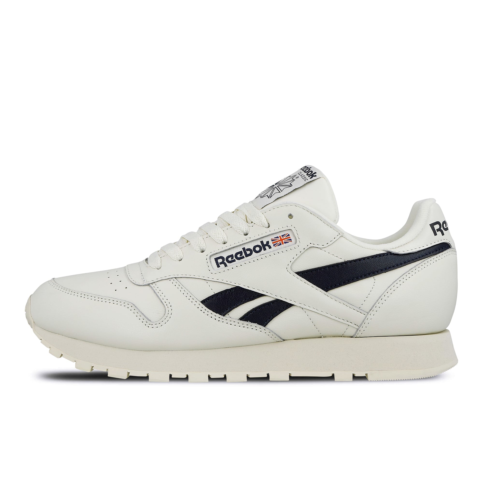 Reebok classic leather mu Chalk-Paperwhite-Collegiate Navy Low Top Sneakers DV9695 | Overkill