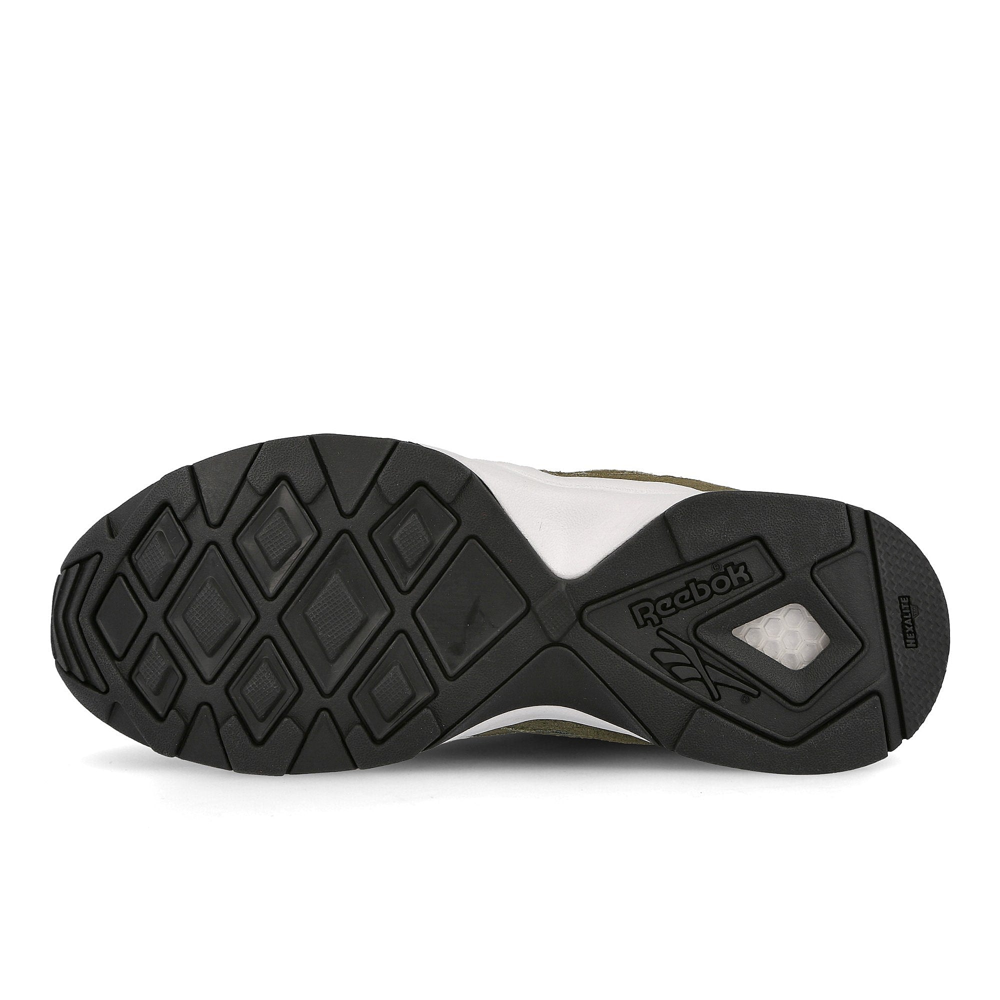 Reebok aztrek 96 Modern Olive-Cobalt-Black Sneakers Detail View 1 | Overkill