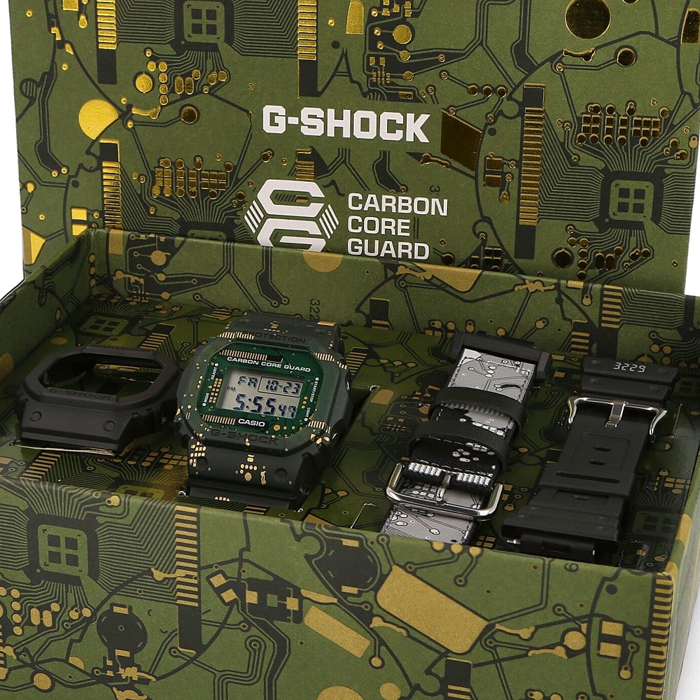 Casio G-Shock DWE-5600CC-3ER Digi Camo Watches Detail view 1 | Overkill