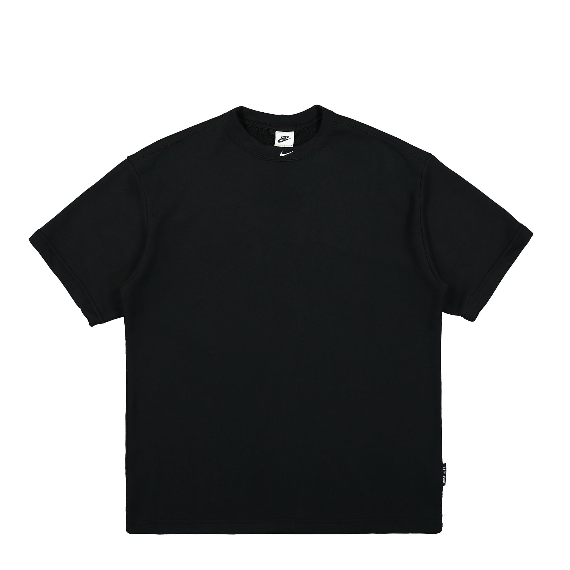 Nike Circa French Terry Top Black / White Tops DX0187 010 | Overkill