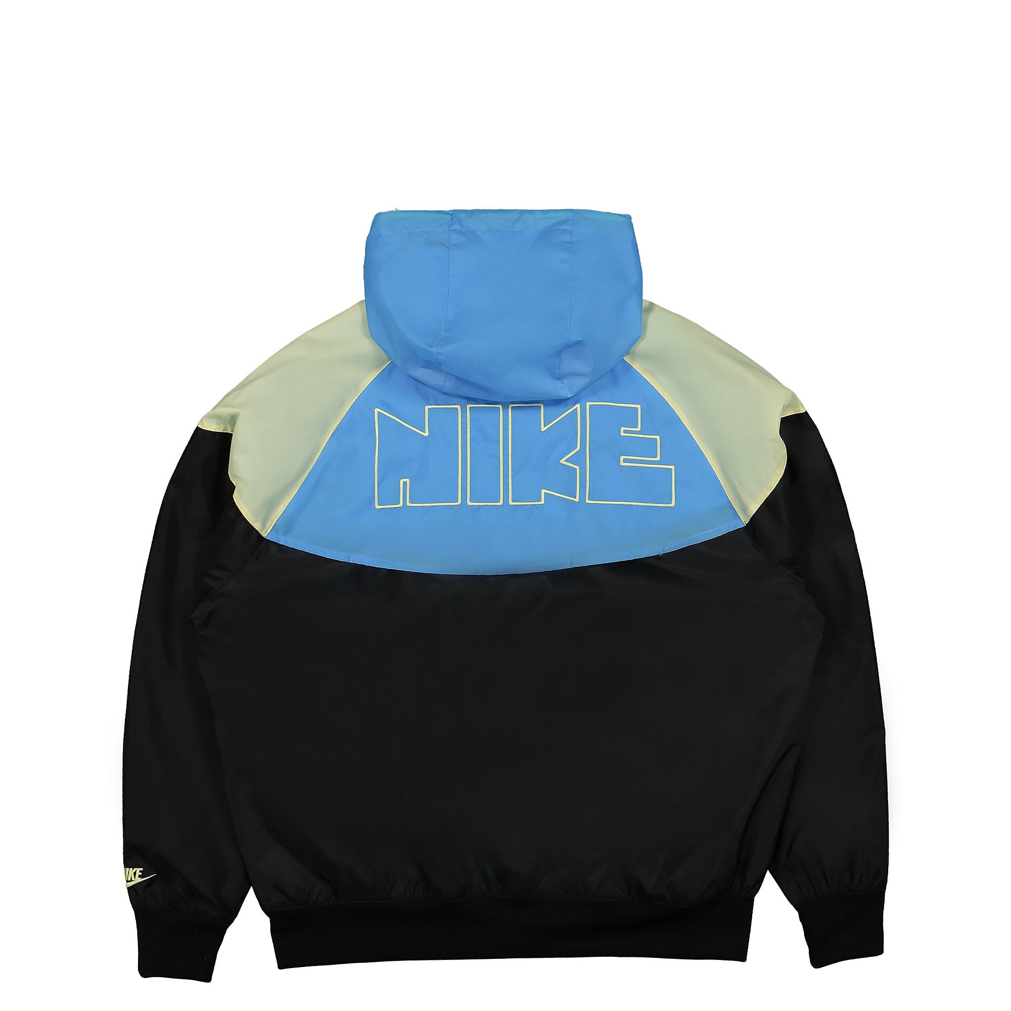 Nike Windrunner Woven Lined Jacket Black / University Blue / Lemon Chiffon Jackets Material | Overkill