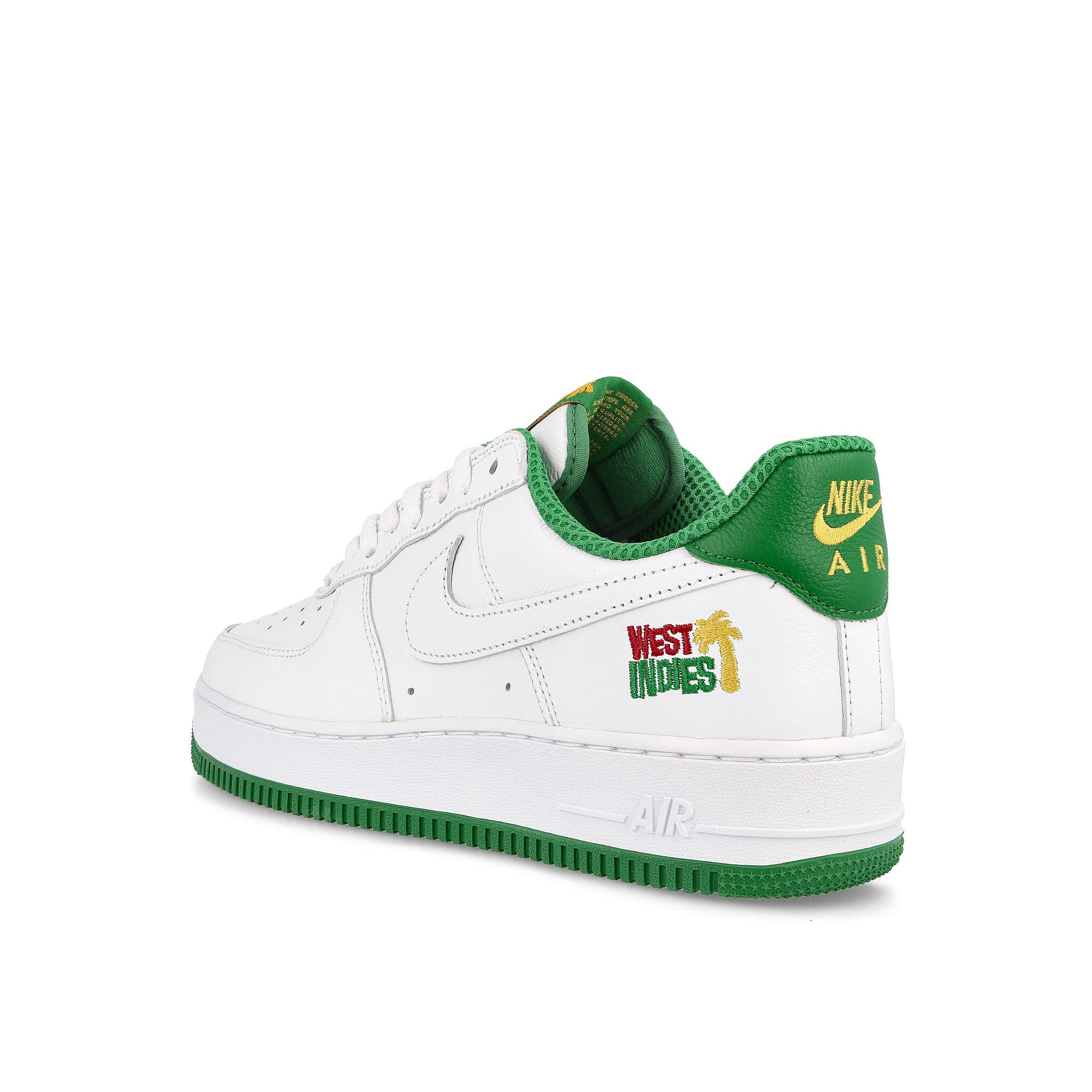 Nike air force 1 low retro qs White / White - Classic Green Low Top Sneakers Material | Overkill