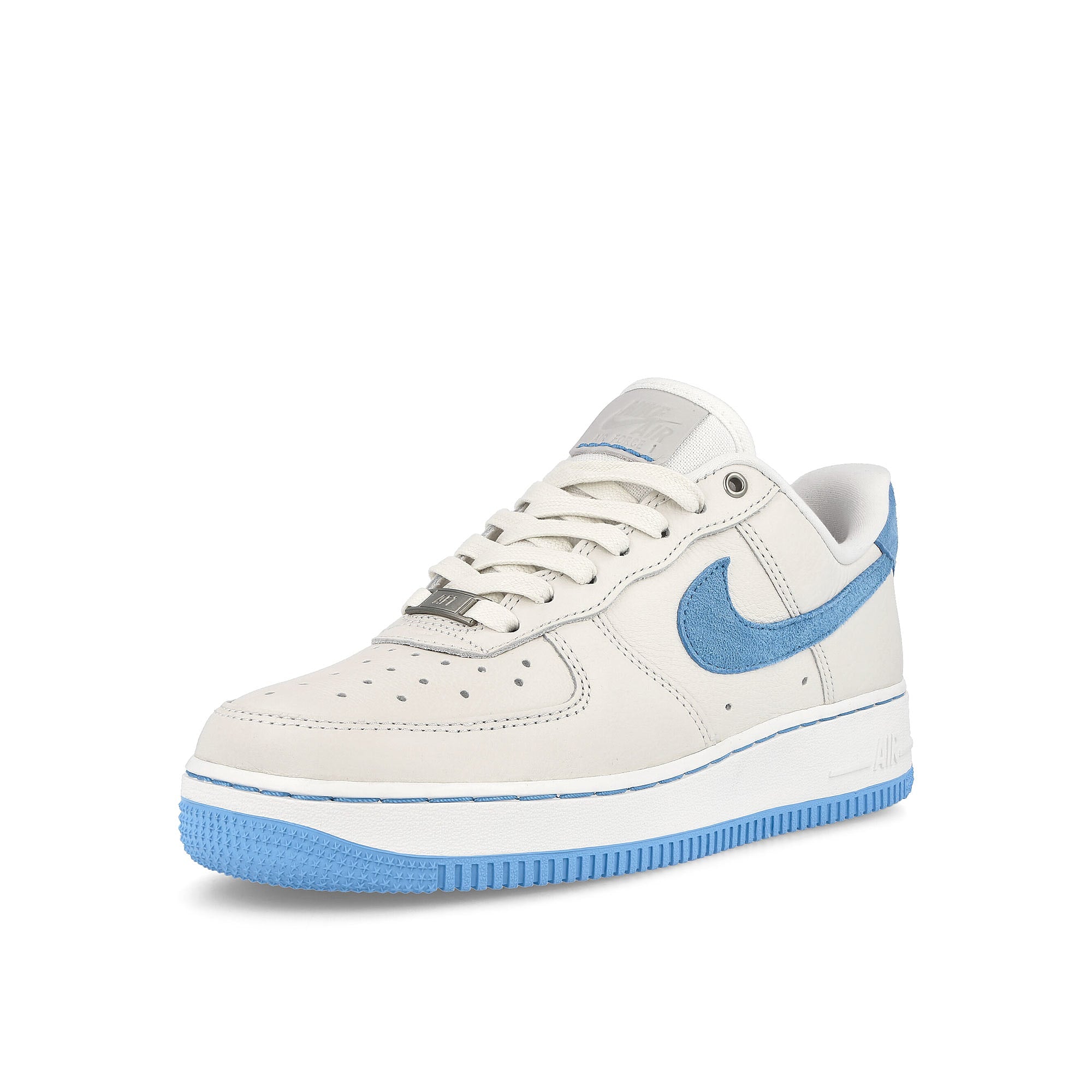 Nike Wmns Air Force 1 Lxx Summit White-University Blue Low Top Sneakers Close Up | Overkill