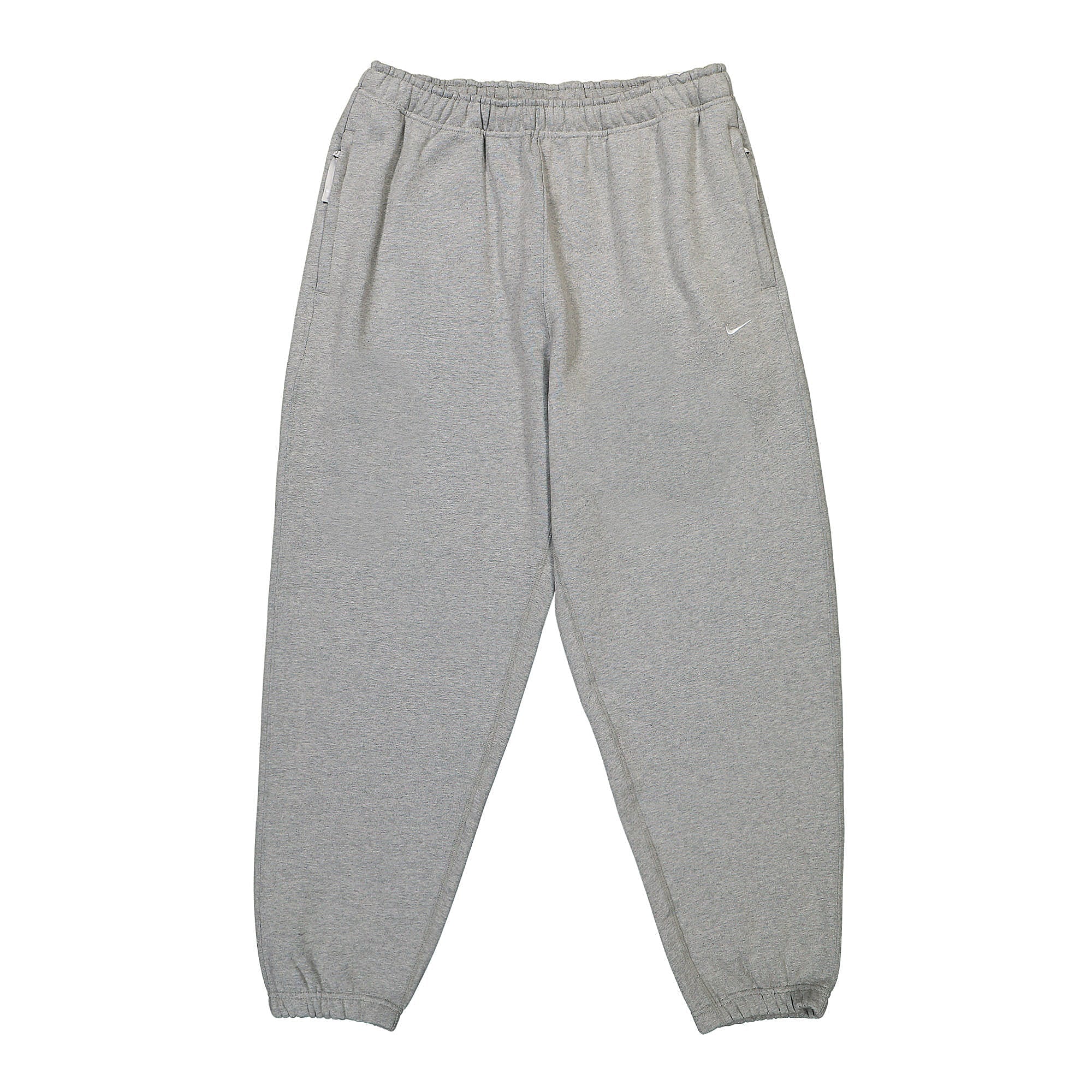 Nike Solo Swoosh Fleece Pant DK Grey Heather / White Sweat & Track Pants DX1364 063 | Overkill