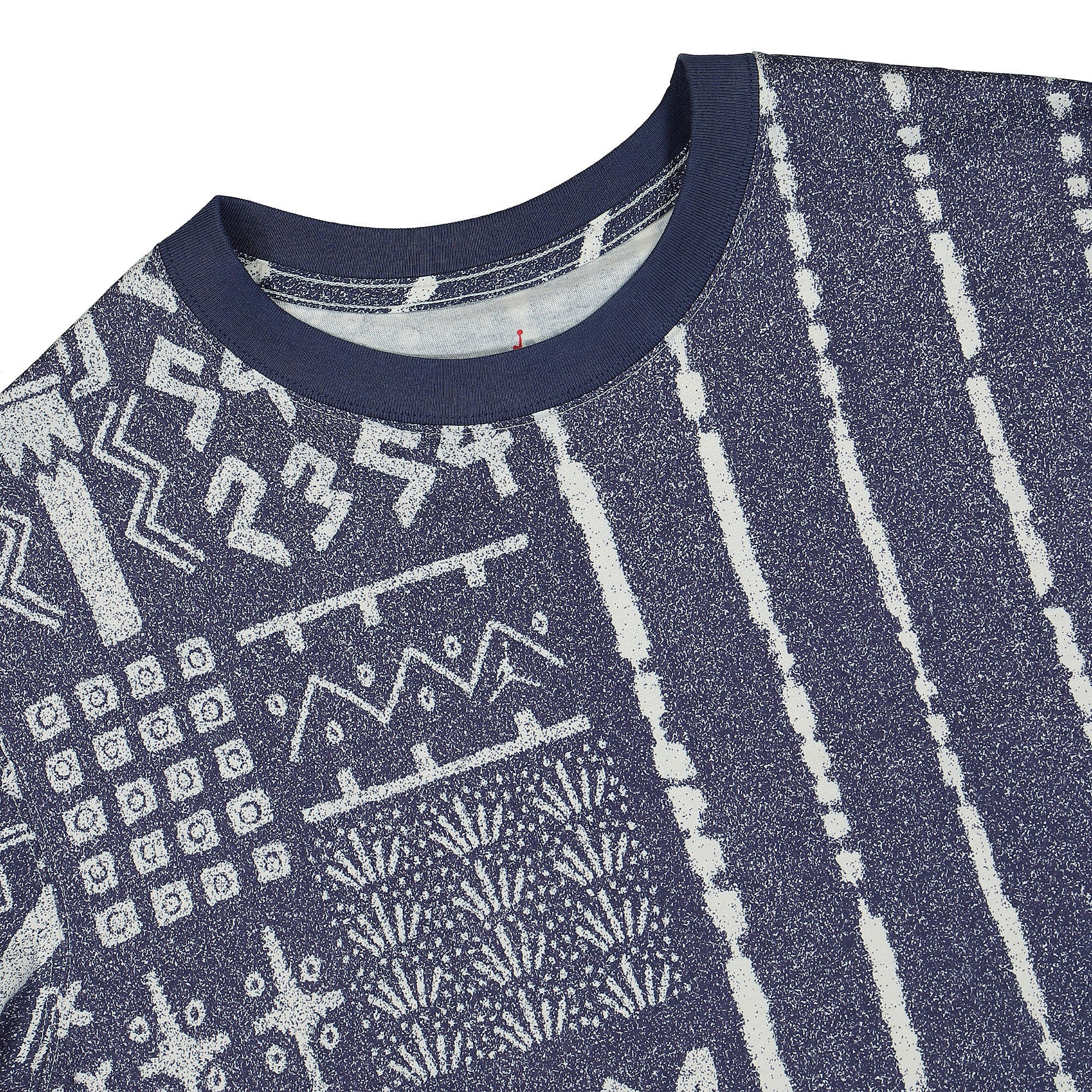 Jordan Wmns Air Jordan Quai 54 Essential Core Tee Neutral Indigo T-Shirts Close-up | Overkill