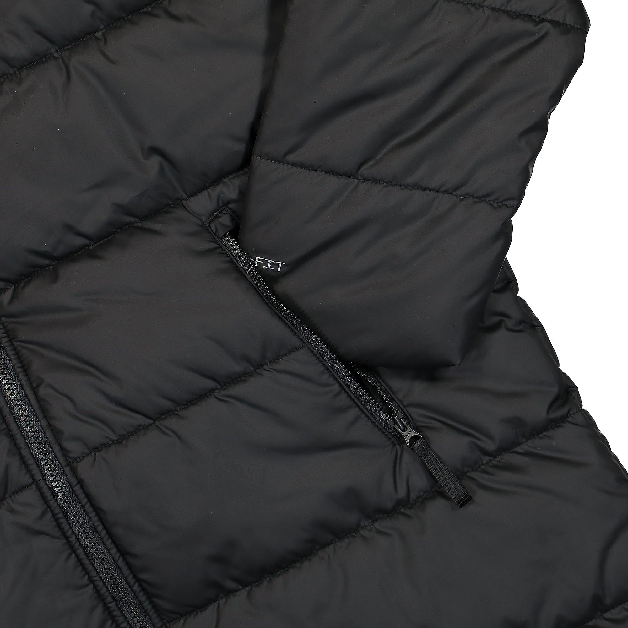 Nike Wmns NSW Therma-Fit Repel Hooded Parka Black / Black / White Parkas Detailfoto | Overkill