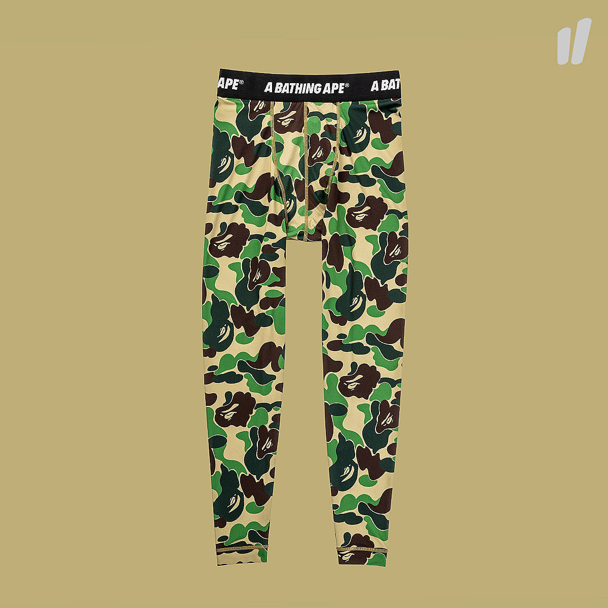 adidas Bape x adidas Tights Green Camo Socks DX2459 | Overkill
