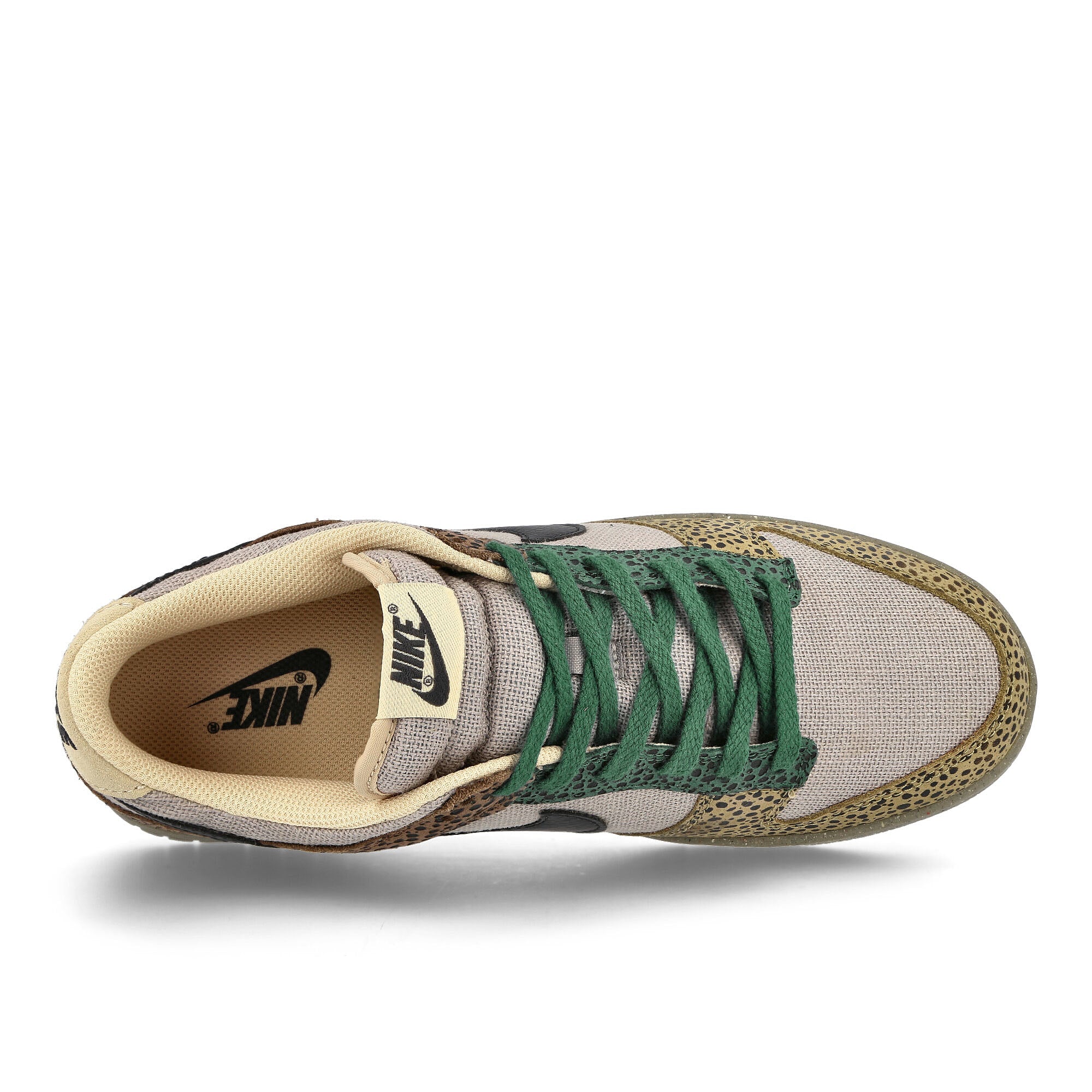 Nike Dunk Low Cacao Wow-Off Noir - Gorge Green Low Top Sneakers Detailfoto | Overkill