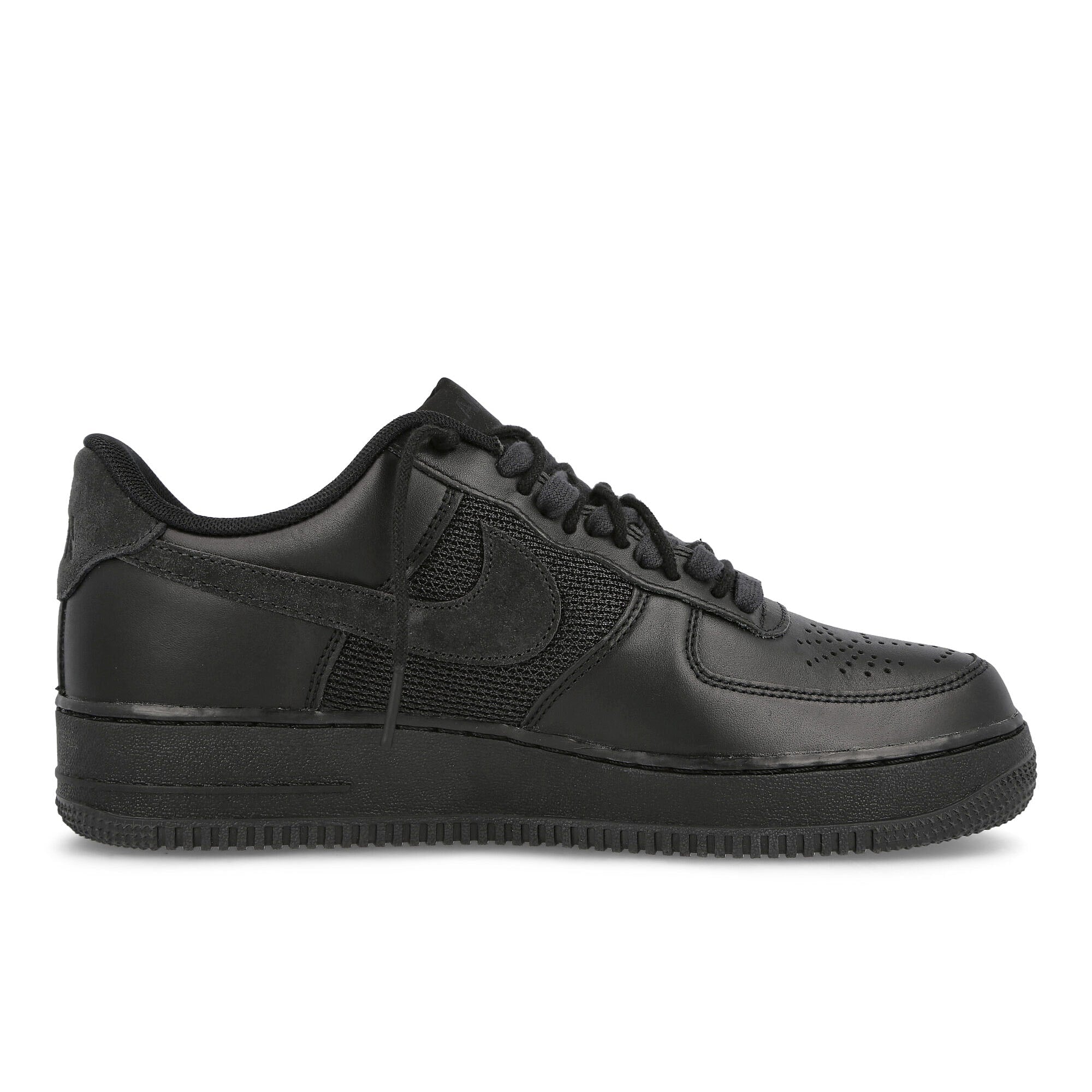Nike Slam Jam x Nike Air Force 1 Low SP Black-Off Noir Low Top Sneakers Silhouette | Overkill