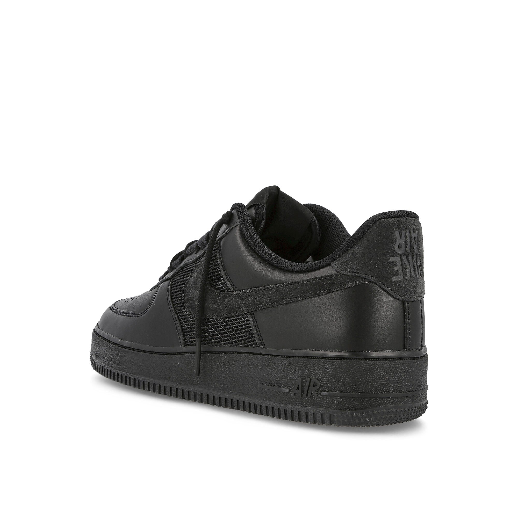 Nike Slam Jam x Nike Air Force 1 Low SP Black-Off Noir Low Top Sneakers Material | Overkill