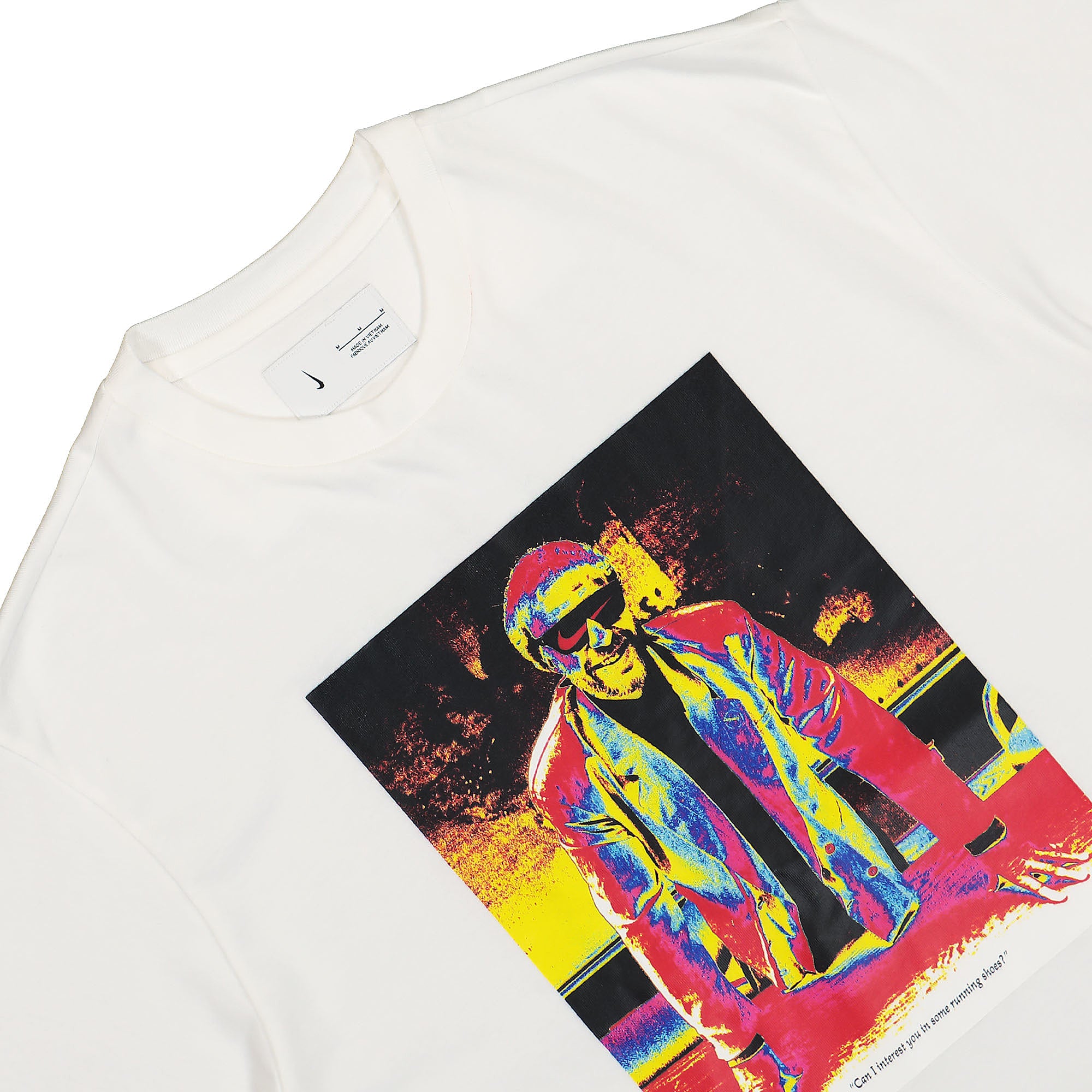 Nike NRG Fearless Phil Tee White T-Shirts Close-up | Overkill