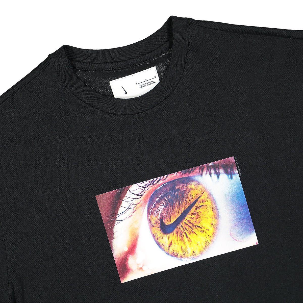 Nike NRG Eye Brand Tee Black T-Shirts Close-up | Overkill