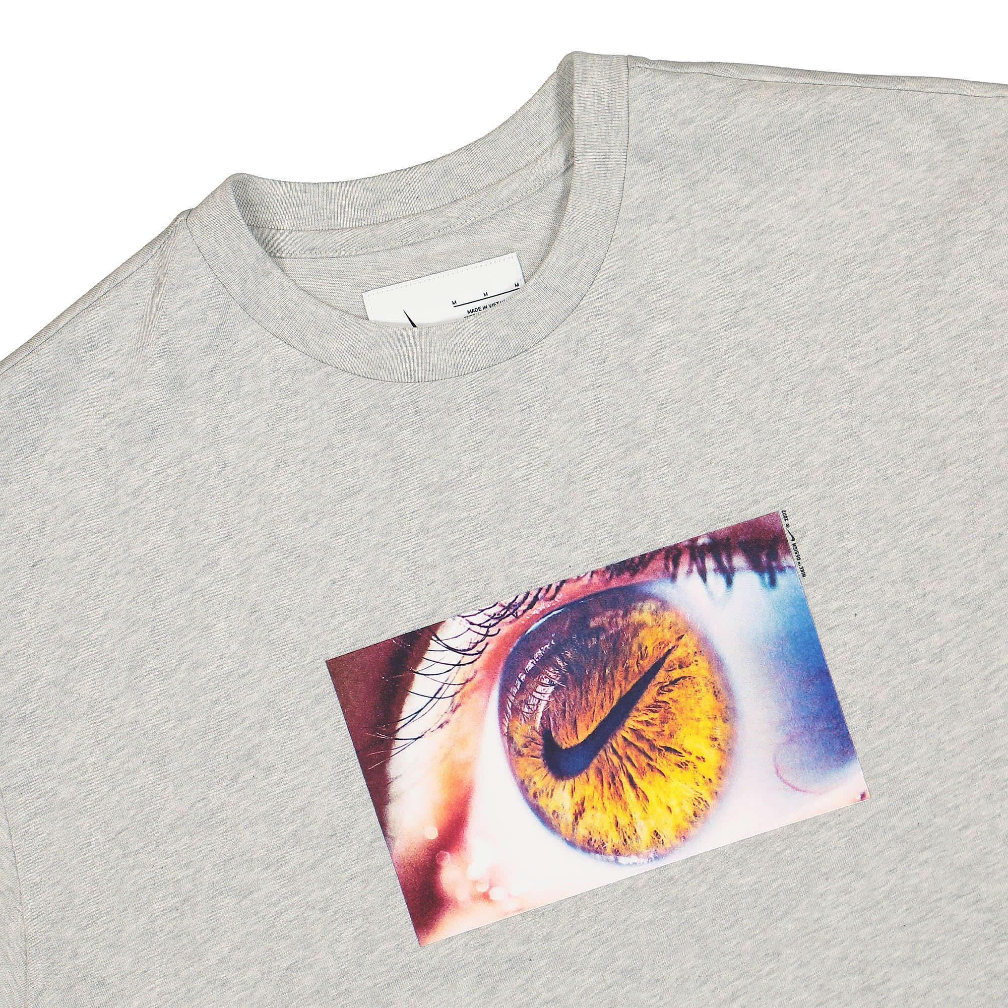 Nike NRG Eye Brand Tee Grey Heather T-Shirts Close-up | Overkill