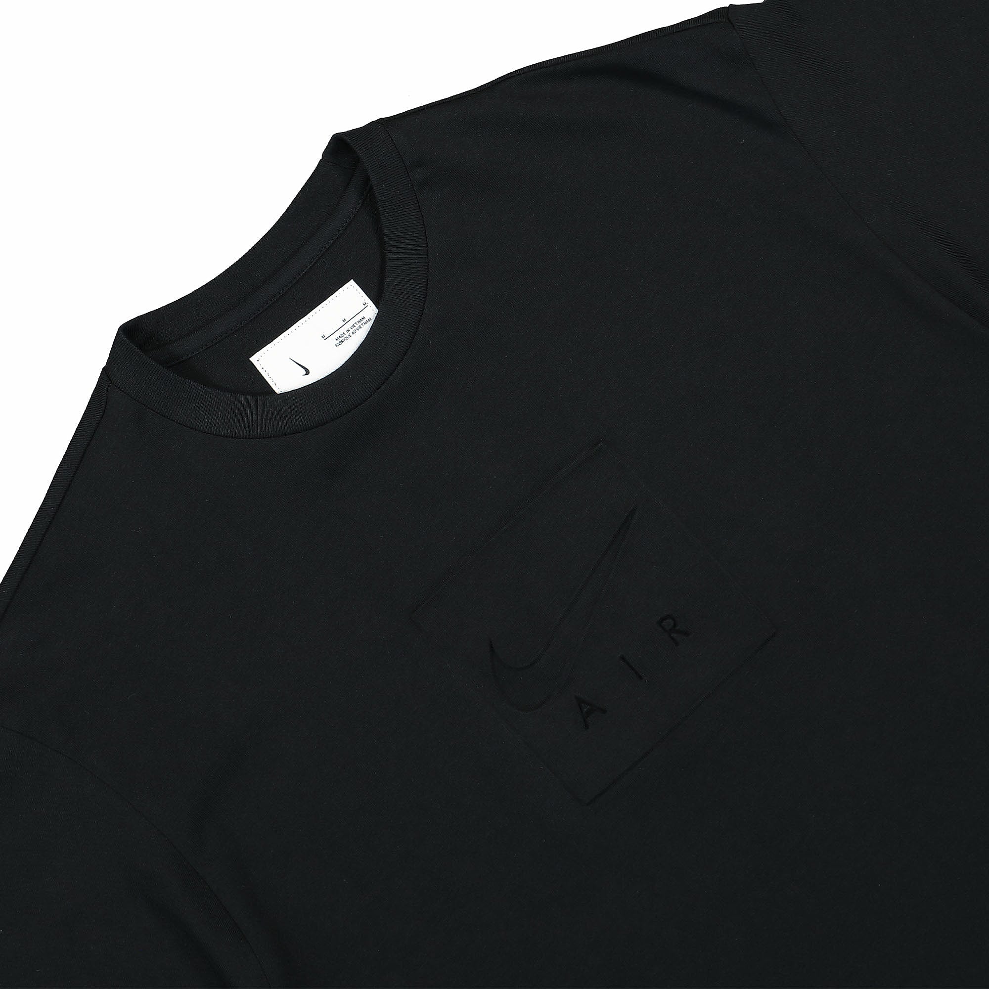 Nike NRG HB Feel Tee Black / Medium Grey T-Shirts Close-up | Overkill
