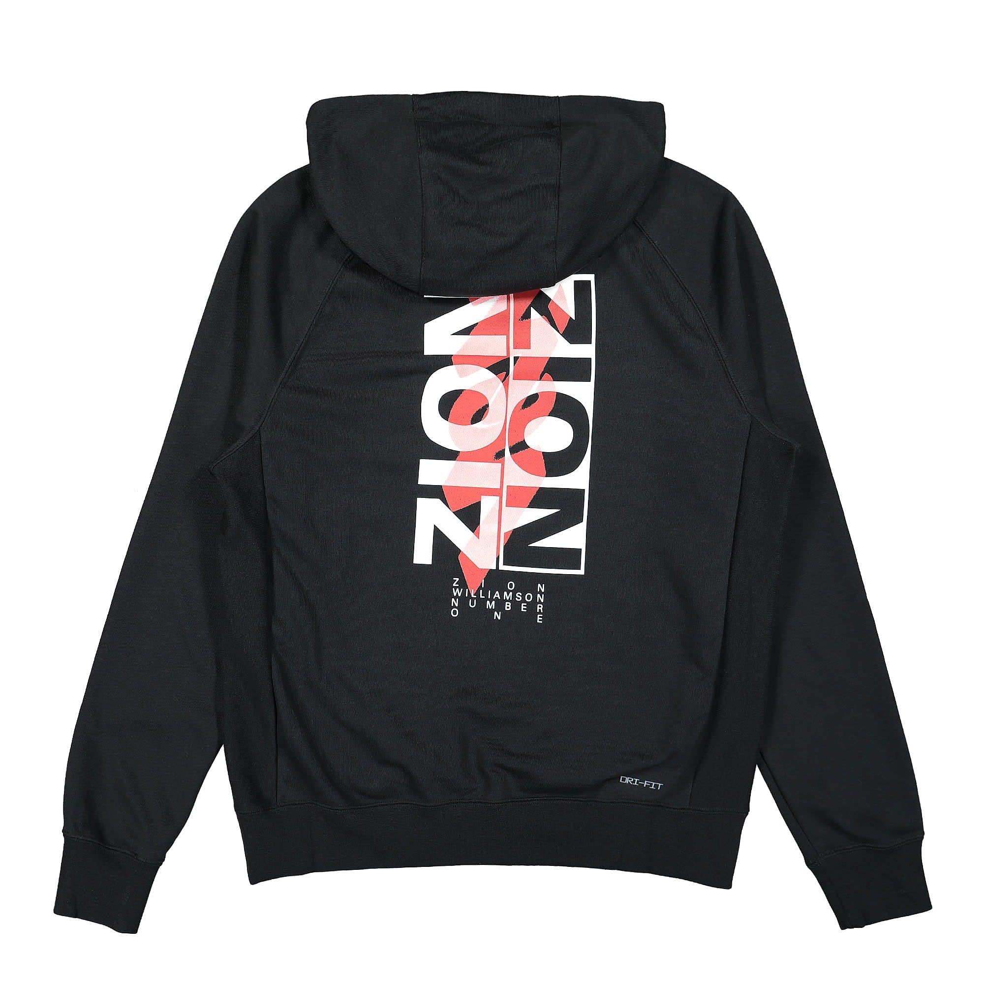 Jordan Air Jordan Dri-FIT Zion Fleece Hoodie Black Hoodies Close-up | Overkill