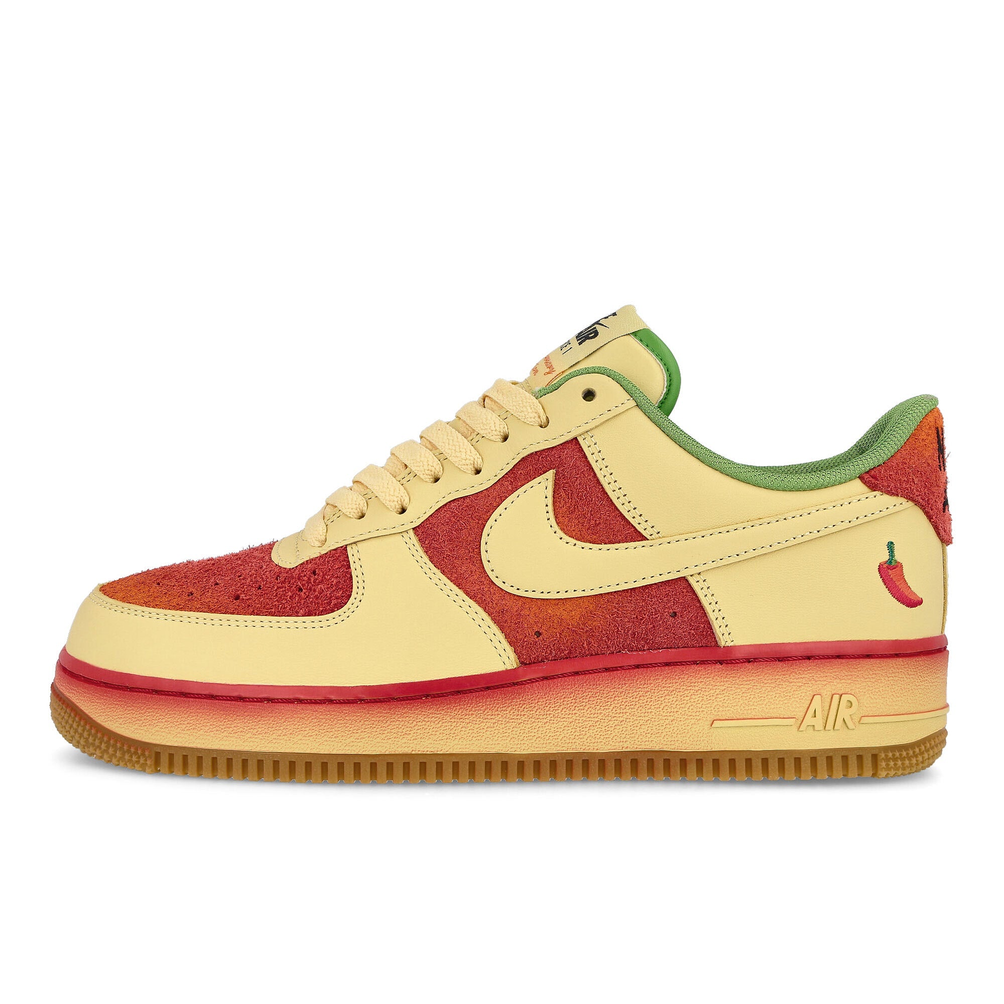 Nike Air Force 1 07 Lemon Wash-Lemon Wash - University Red Low Top Sneakers DZ4493 700 | Overkill