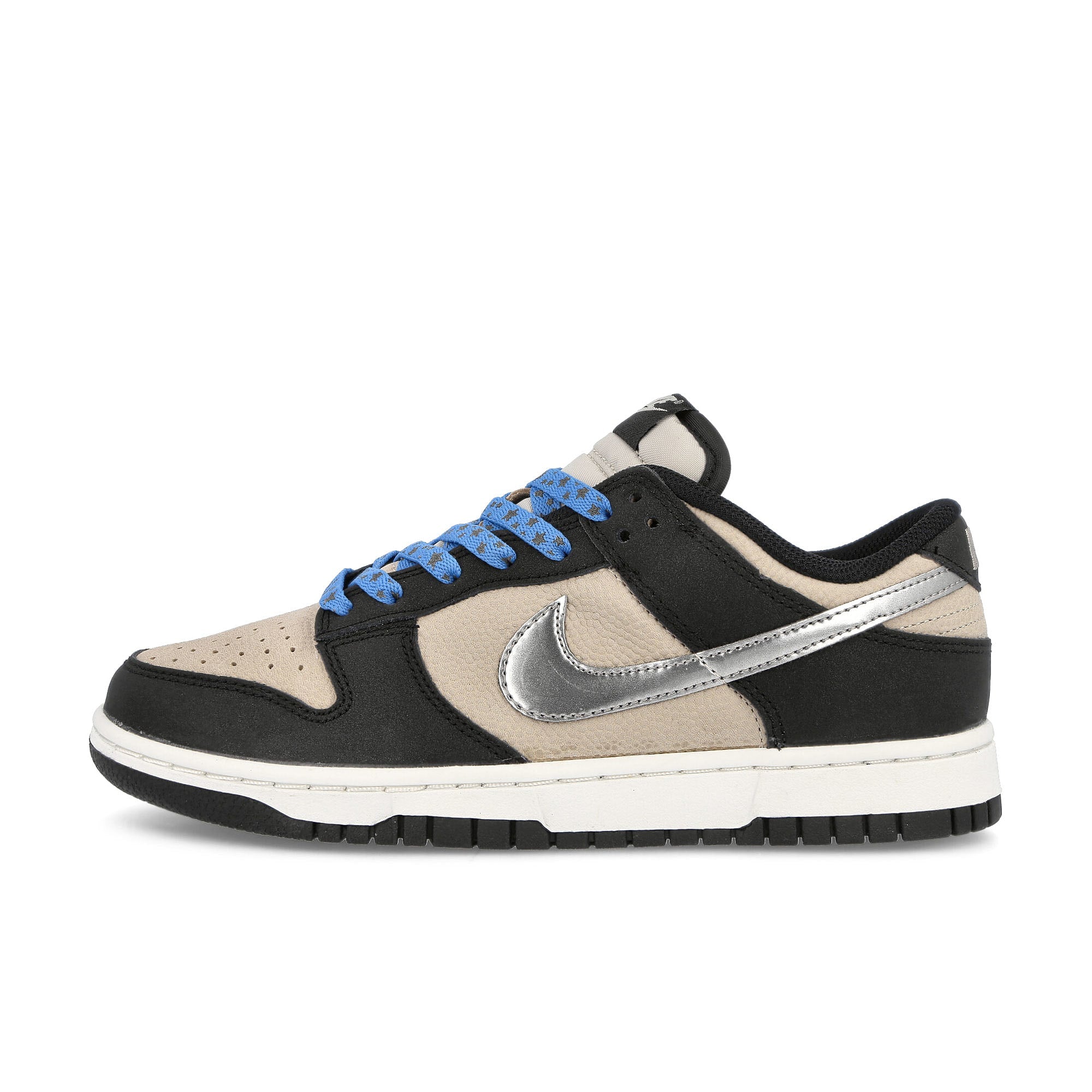 Nike Wmns Dunk Low Light Bone / Metallic Silver - Black Low Top Sneakers DZ4712 001 | Overkill