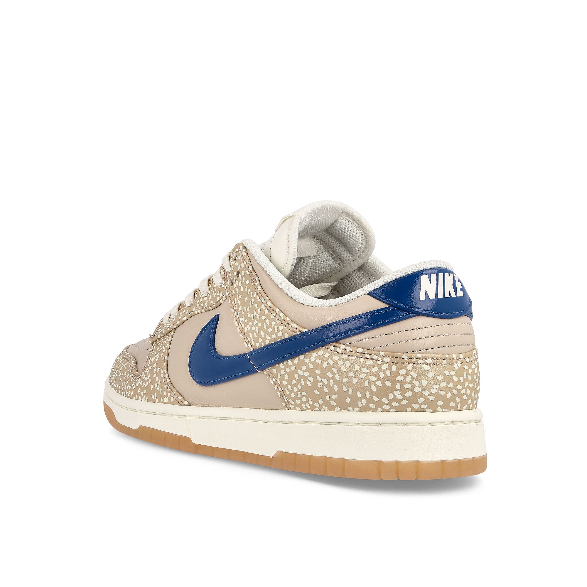 Nike Dunk Low Premium Sesame / Blue Jay - Sail - Sand Drift Low Top Sneakers Material | Overkill