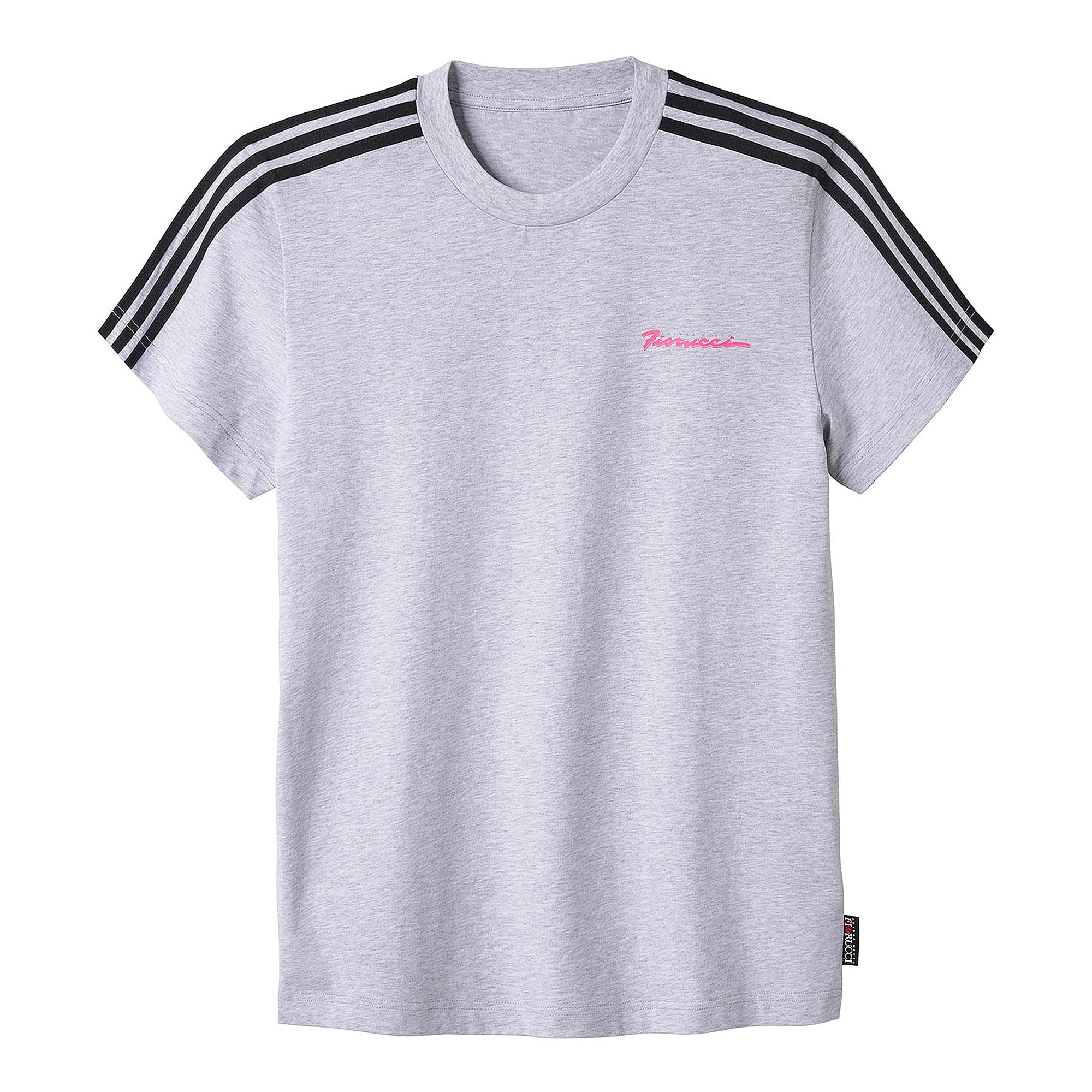 adidas Fiorucci x adidas Wmns Logo Tee Light Grey Heather T-Shirts DZ5691 | Overkill