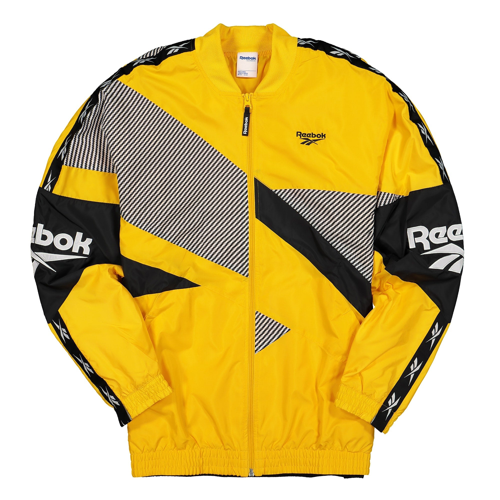 Reebok Classic Vector Jacket Toxic Yellow Track Jackets EC4624 | Overkill