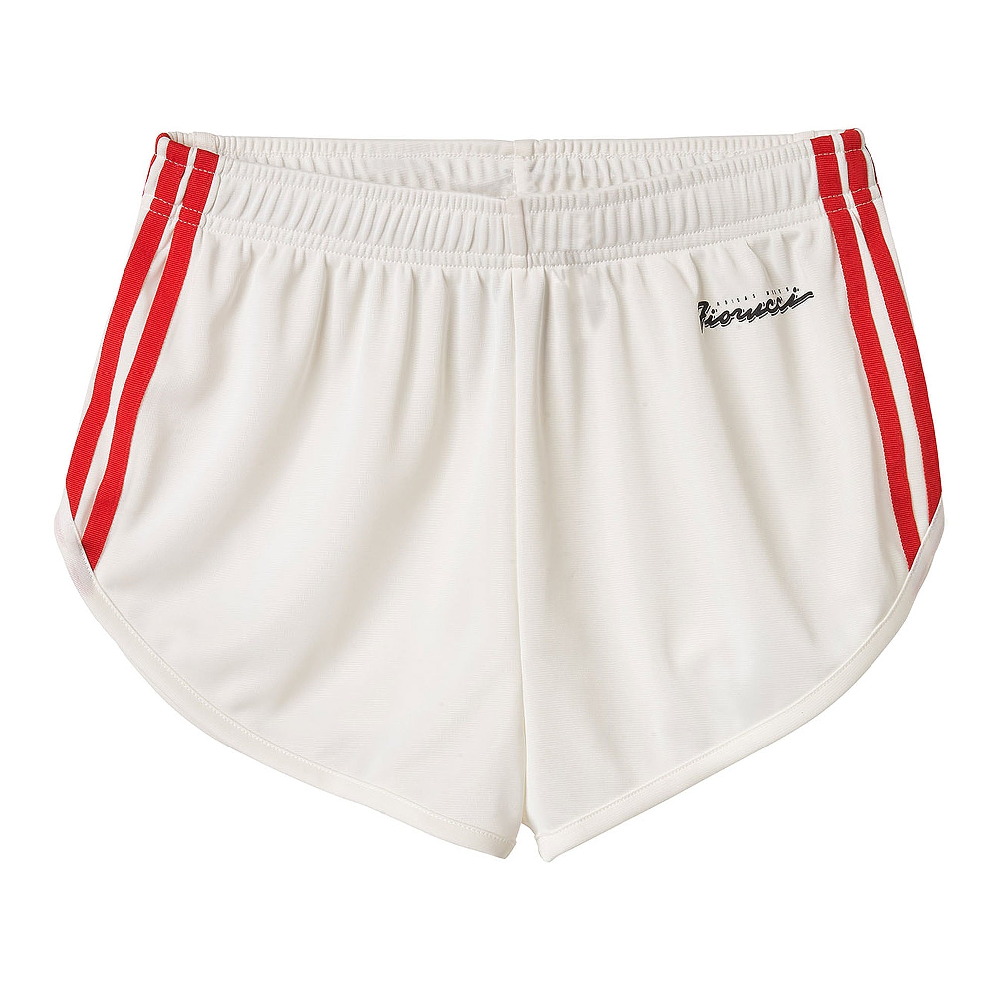 adidas Fiorucci x adidas Wmns Vintage Short Off White / Red / Black Shorts EC5759 | Overkill
