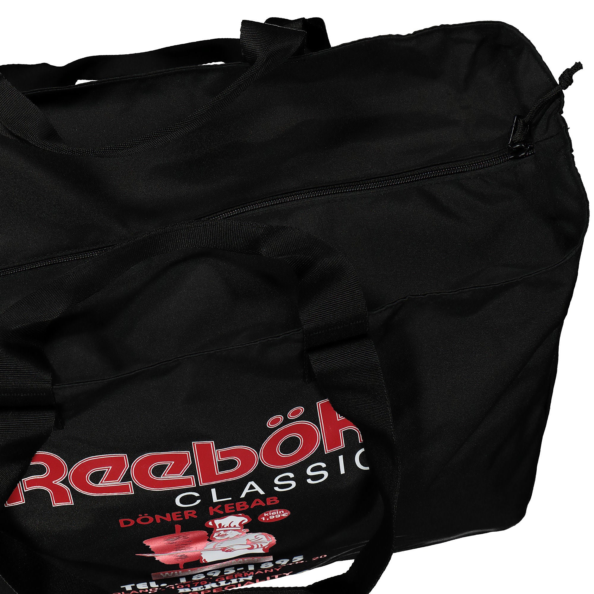 Reebok Classic Food Tote Black Tote Bags & Shoppers Detailfoto | Overkill