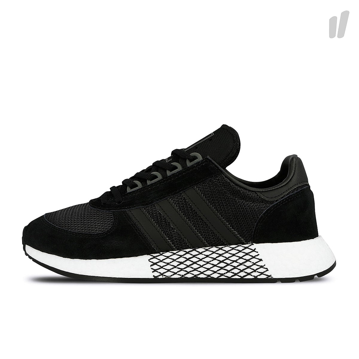 adidas marathon x 5923 Core Black-Utility Black-Solar Red Sneakers EE3656 | Overkill