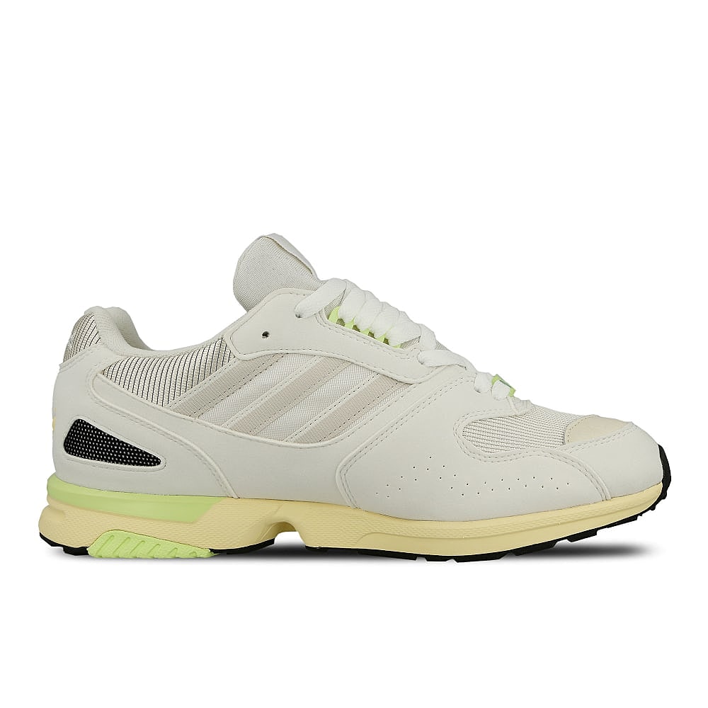 adidas zx 4000 Off White-Raw White-Chalk White Sneakers Silhouette | Overkill